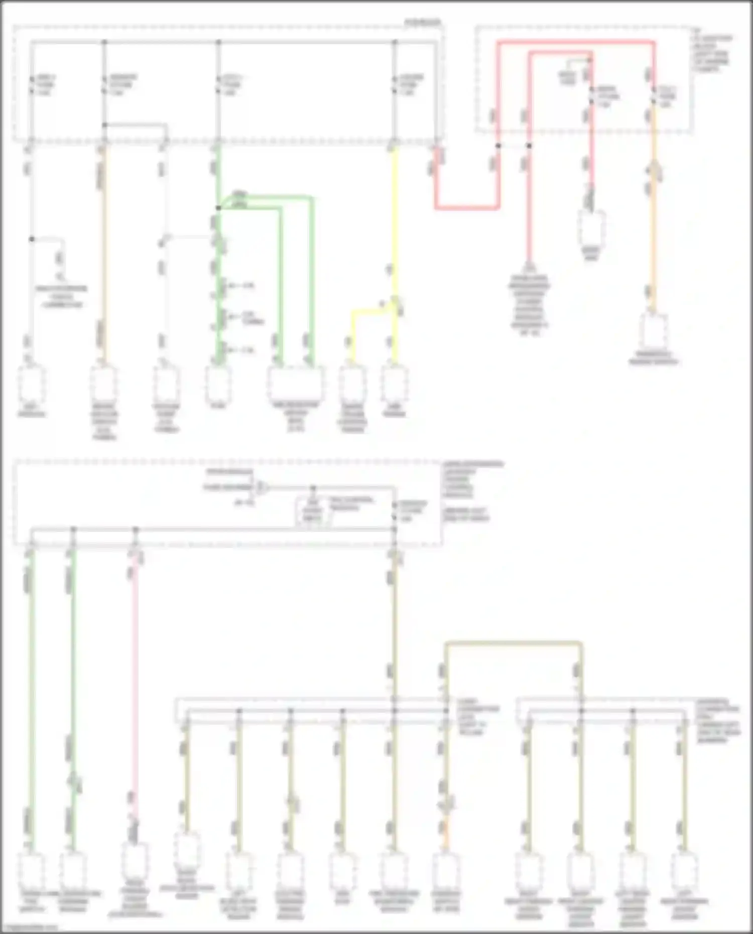 Wiring diagram mdps 3 fuse for Kia Sorento Prime III facelift (2017-2020) (2 of 2)