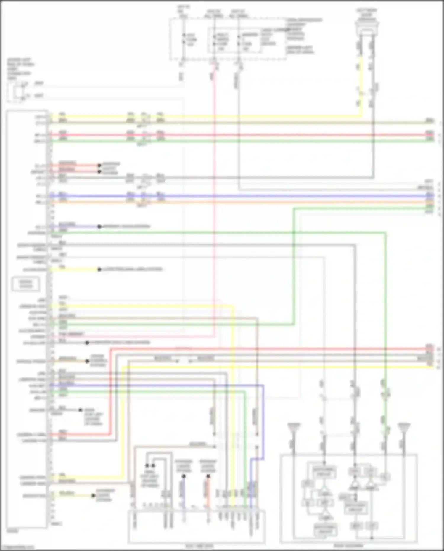 Wiring diagram memory 2 fuse for Kia Sorento Prime III facelift (2017-2020) (9 of 31)