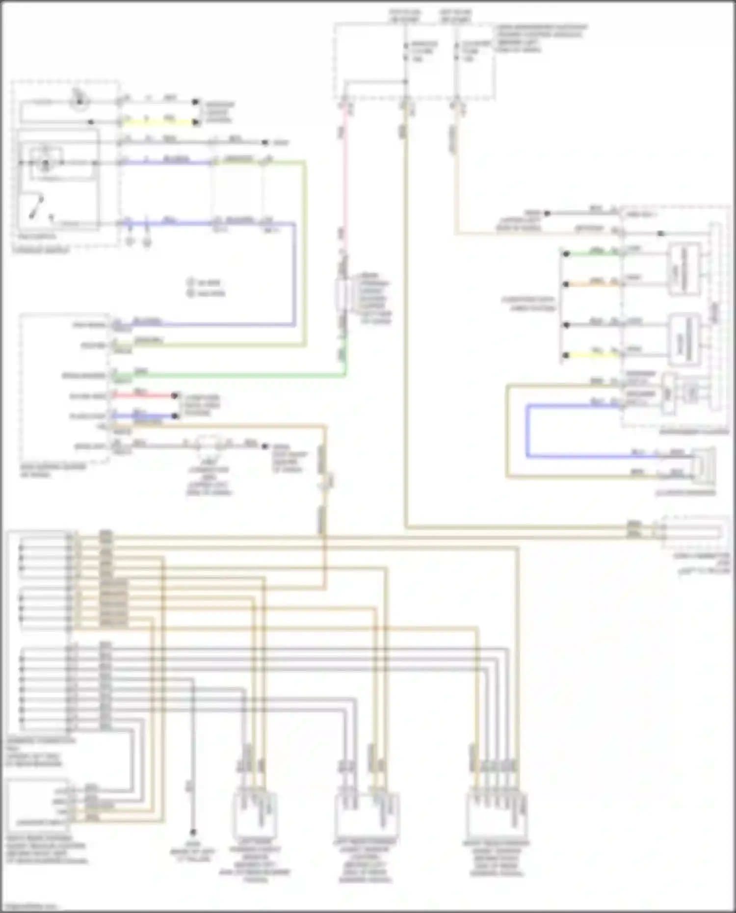Wiring diagram module 2 fuse for Kia Sorento Prime III facelift (2017-2020) (6 of 8)