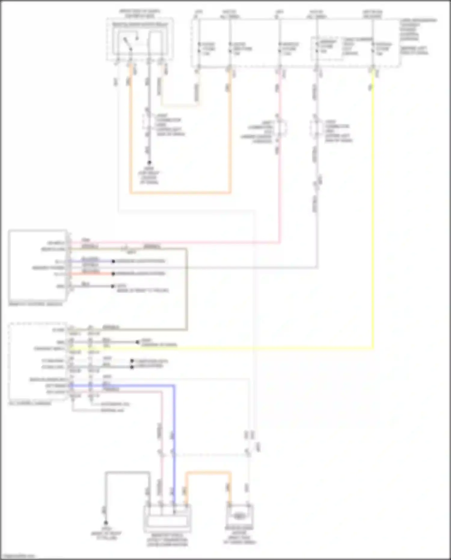 Wiring diagram module 3 fuse for Kia Sorento Prime III facelift (2017-2020) (8 of 15)