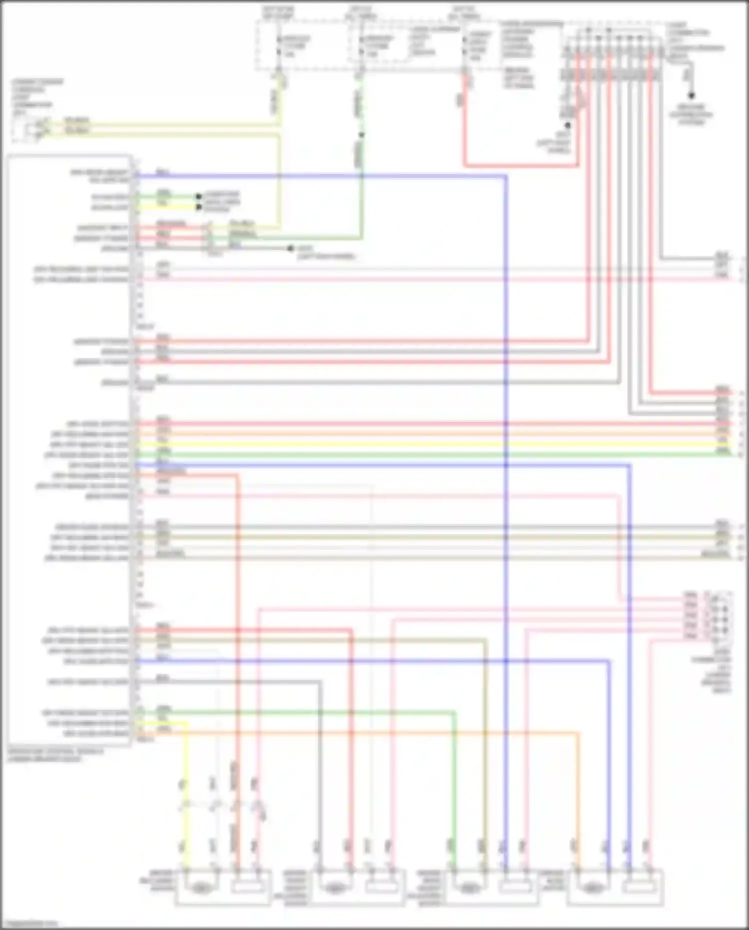 Wiring diagram on/start input for Kia Sorento Prime III facelift (2017-2020) (3 of 29)