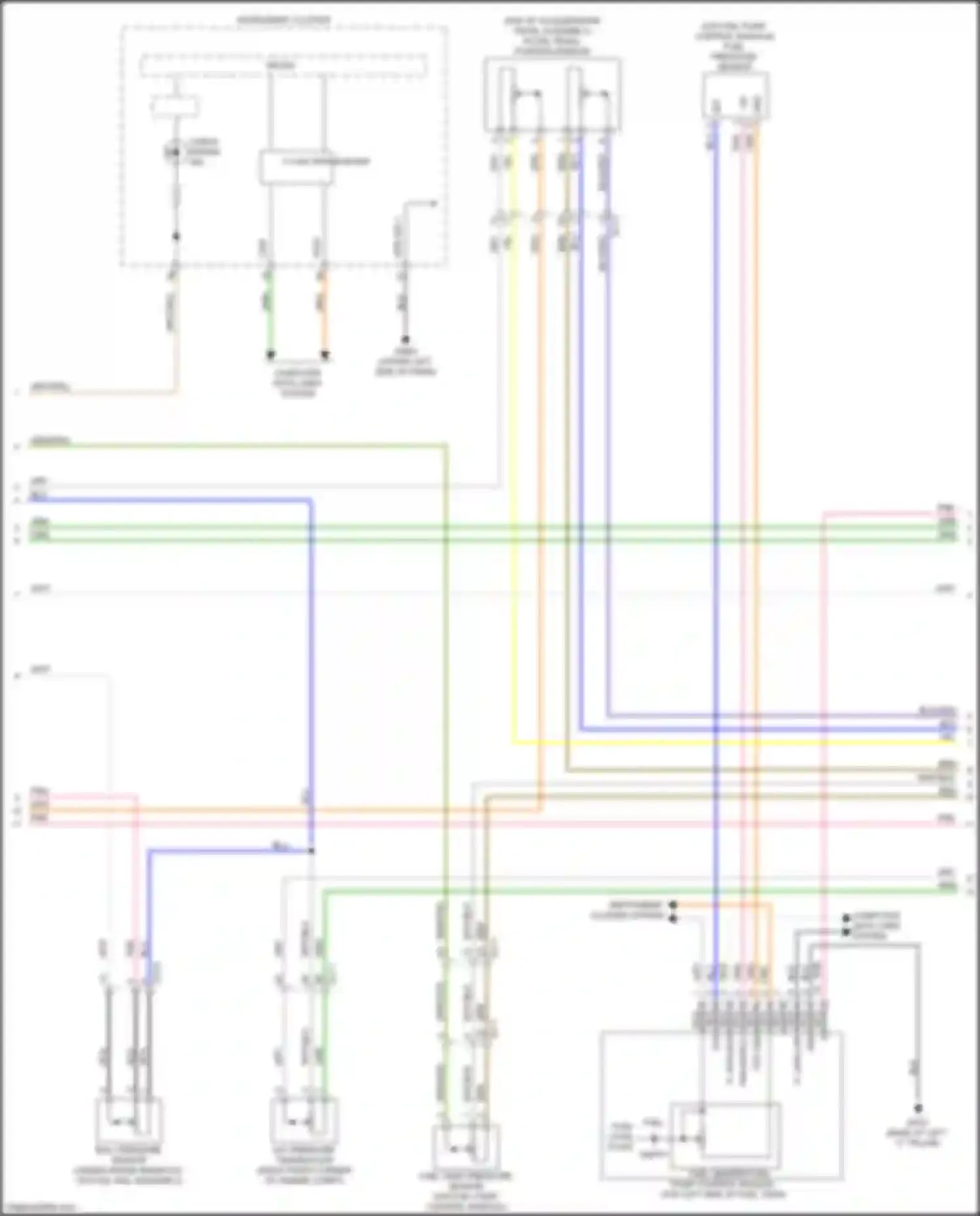Wiring diagram p-can low for Kia Sorento Prime III facelift (2017-2020) (26 of 26)