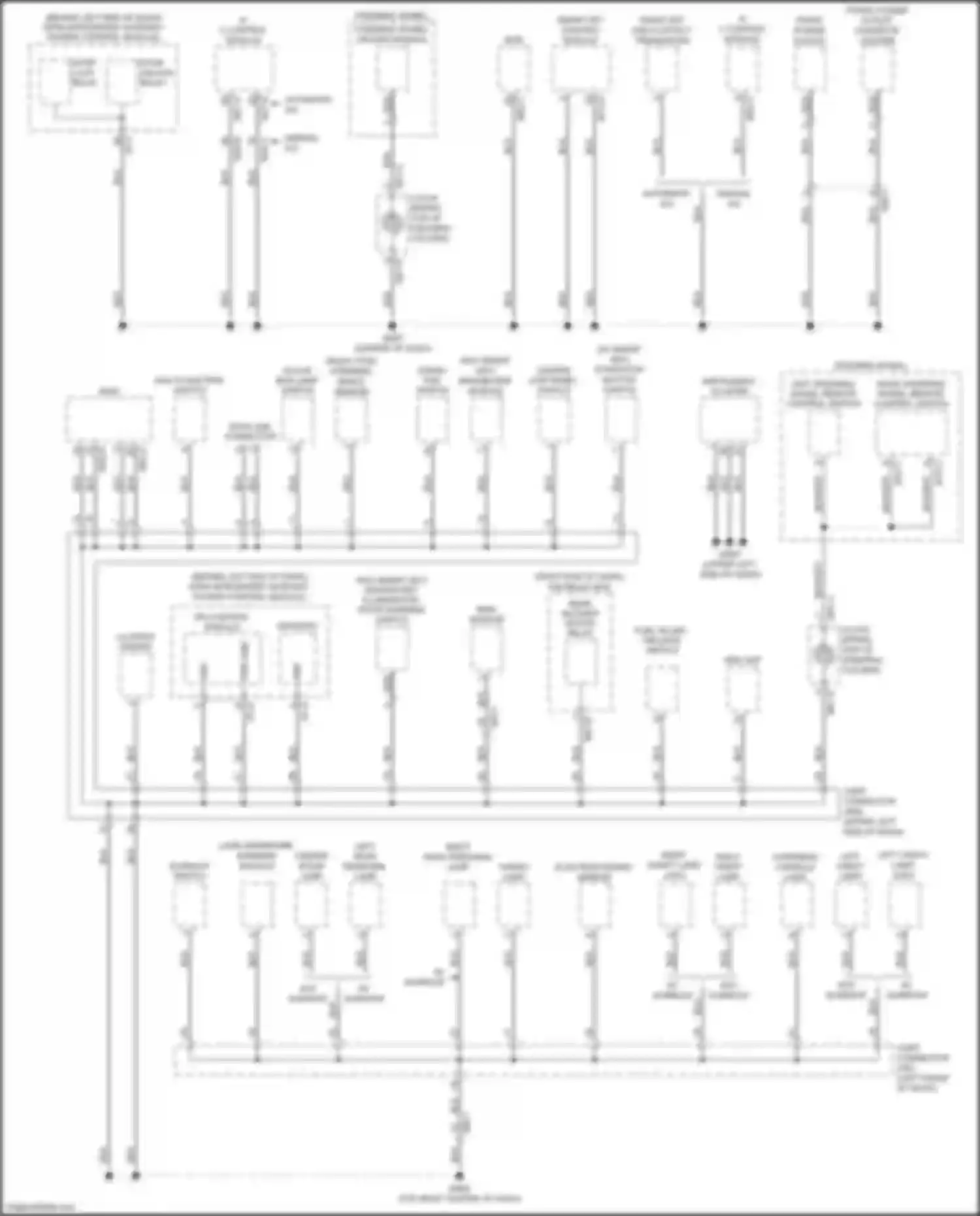 Wiring diagram rain sensor for Kia Sorento Prime III facelift (2017-2020) (2 of 3)
