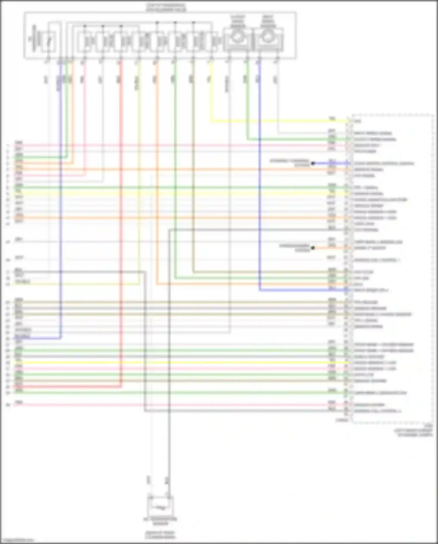 Wiring diagram tps 1 signal for Kia Sorento Prime III facelift (2017-2020) (1 of 1)