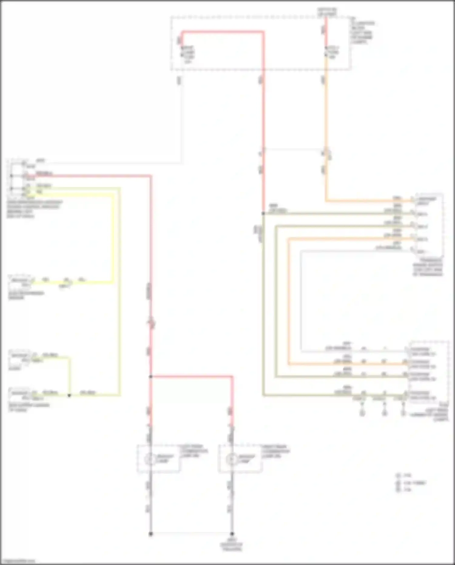 Wiring diagram transaxle range switch for Kia Sorento Prime III facelift (2017-2020) (2 of 8)