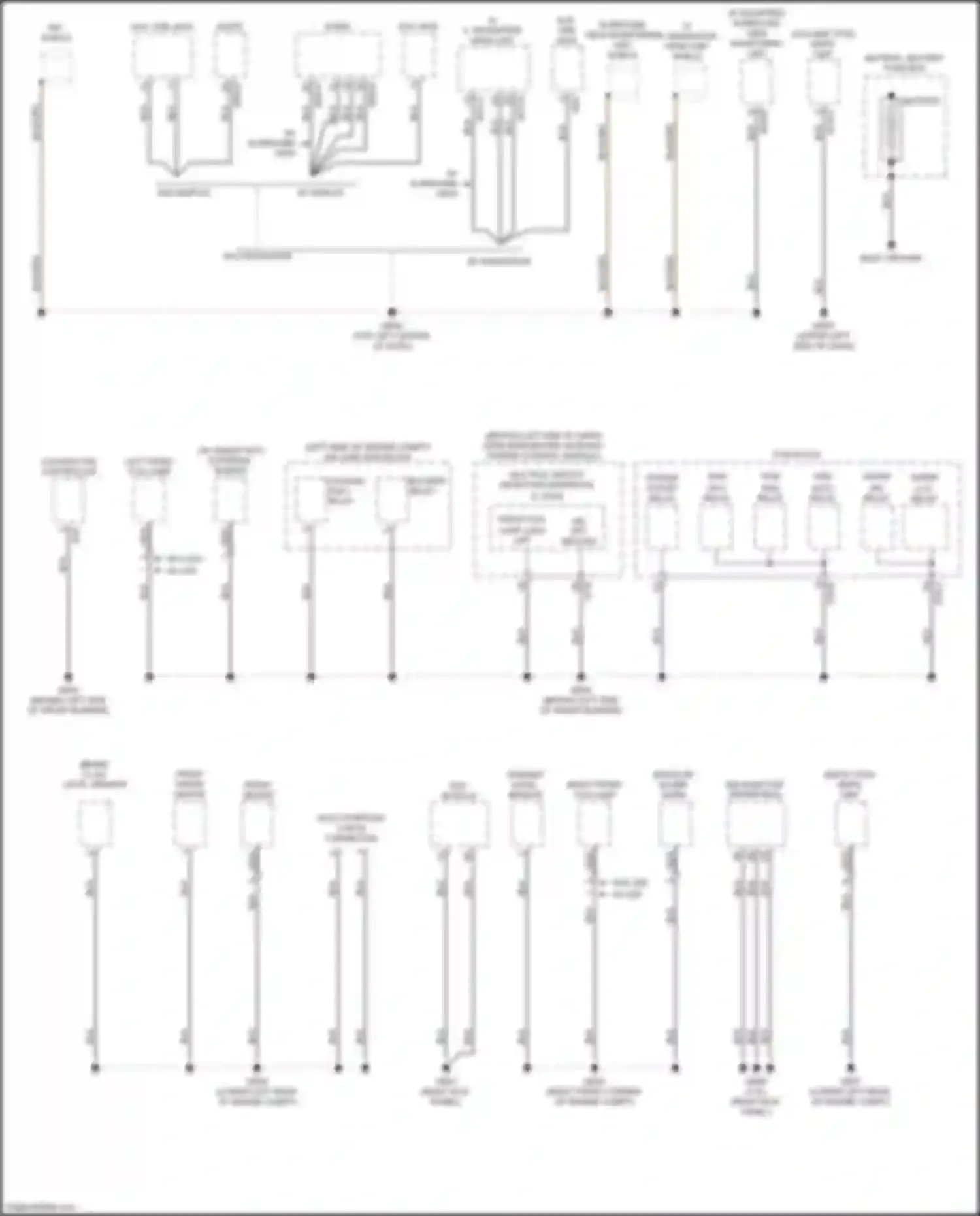 Wiring diagram w/ smart key for Kia Sorento Prime III facelift (2017-2020) (2 of 9)