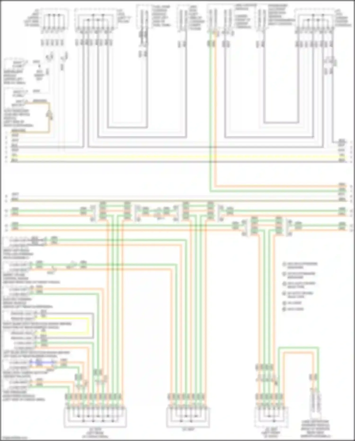 Wiring diagram w/o rvc/tpms/epb/ bsd/svms for Kia Sorento Prime III facelift (2017-2020) (1 of 1)