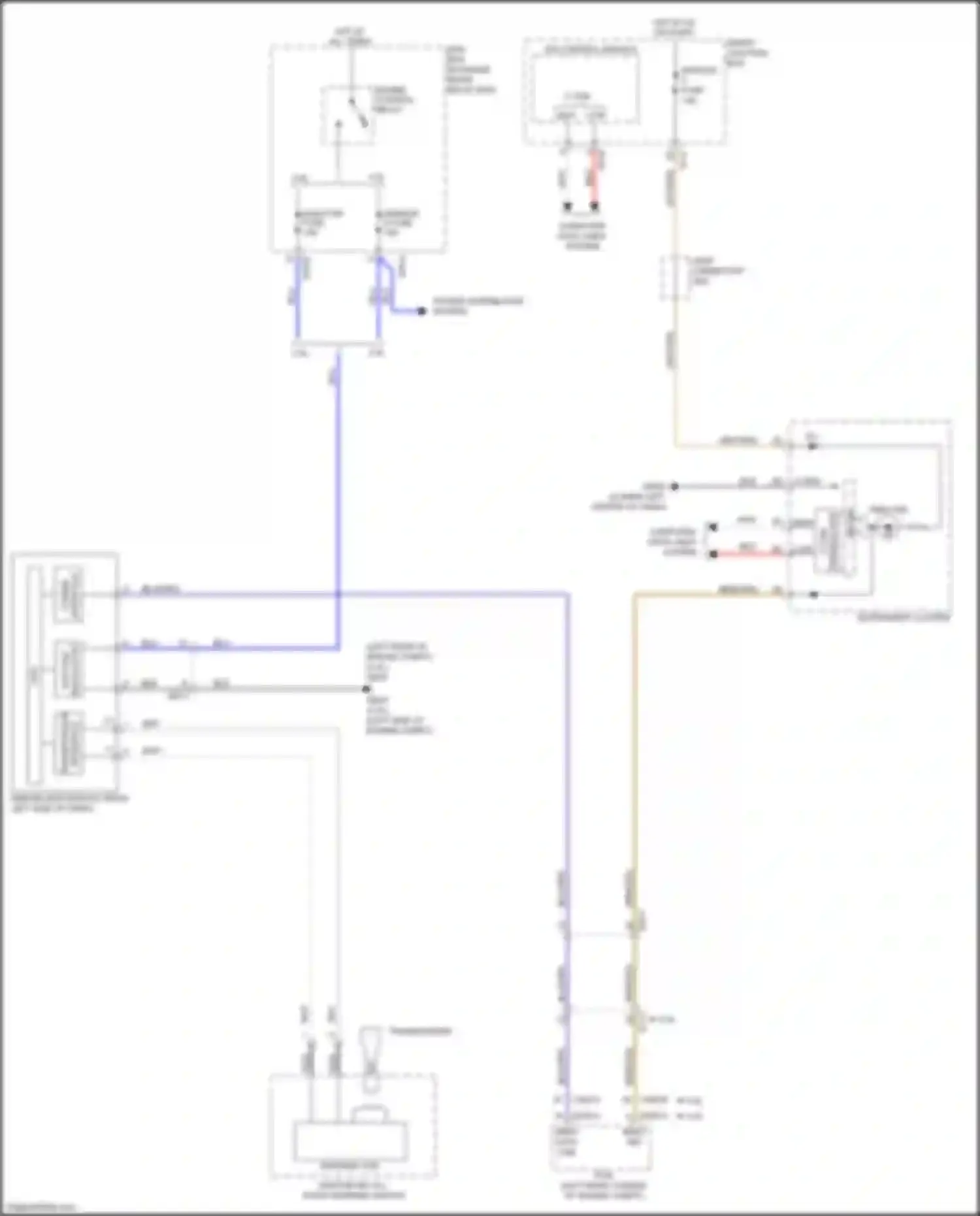 Sorento Prime Kia III (2014-2017): Immobilizer circuit, w/o smart key system