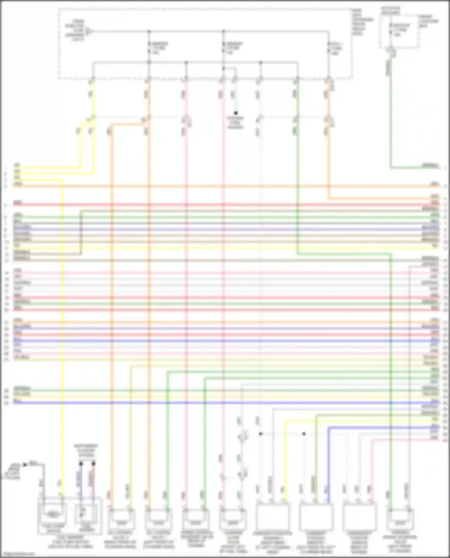 Sorento Prime Kia III (2014-2017): Wiring diagram engine performance 2.4l (3 of 5)