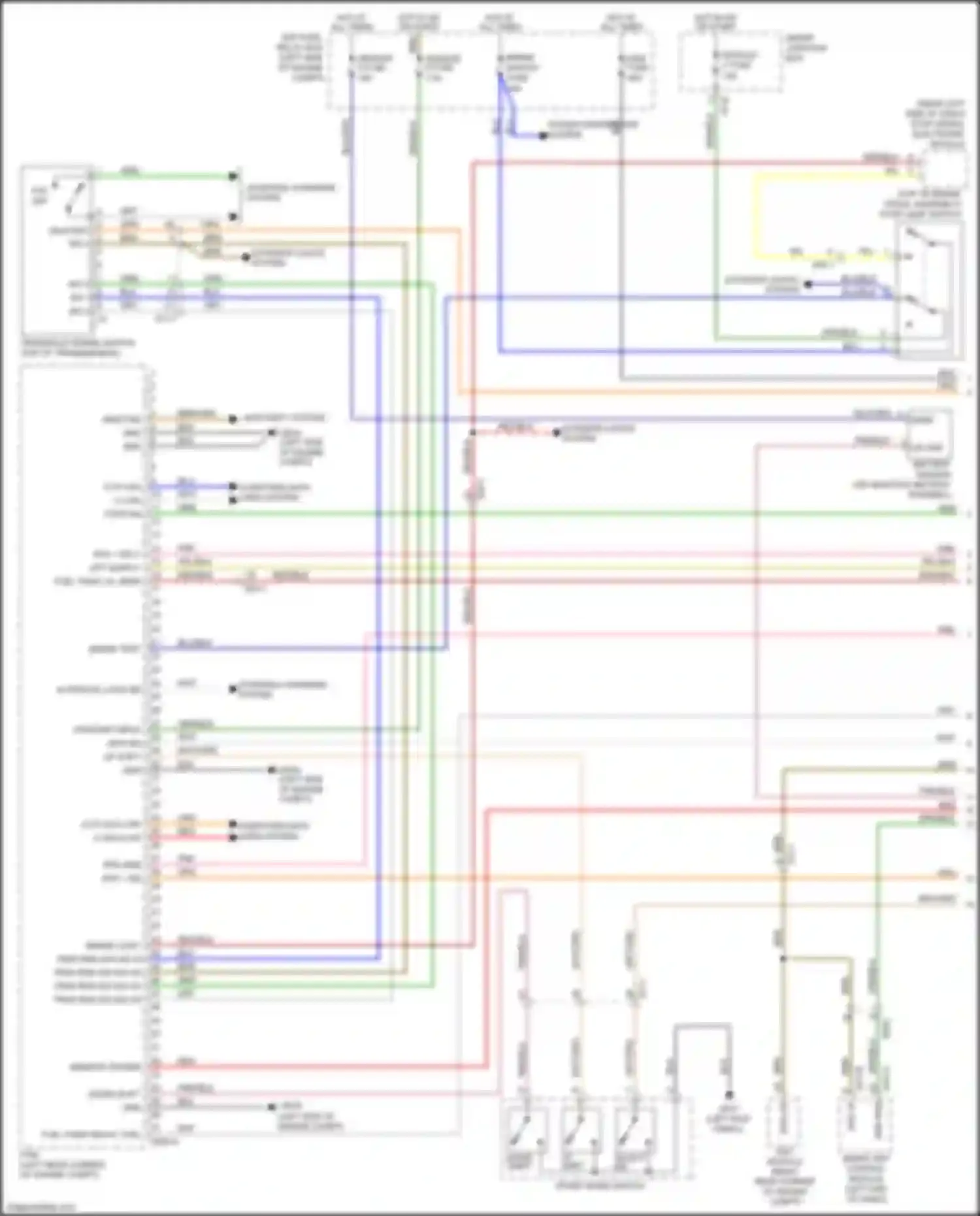 Sorento Prime Kia III (2014-2017): Wiring diagram engine performance 3.3l (1 of 8)