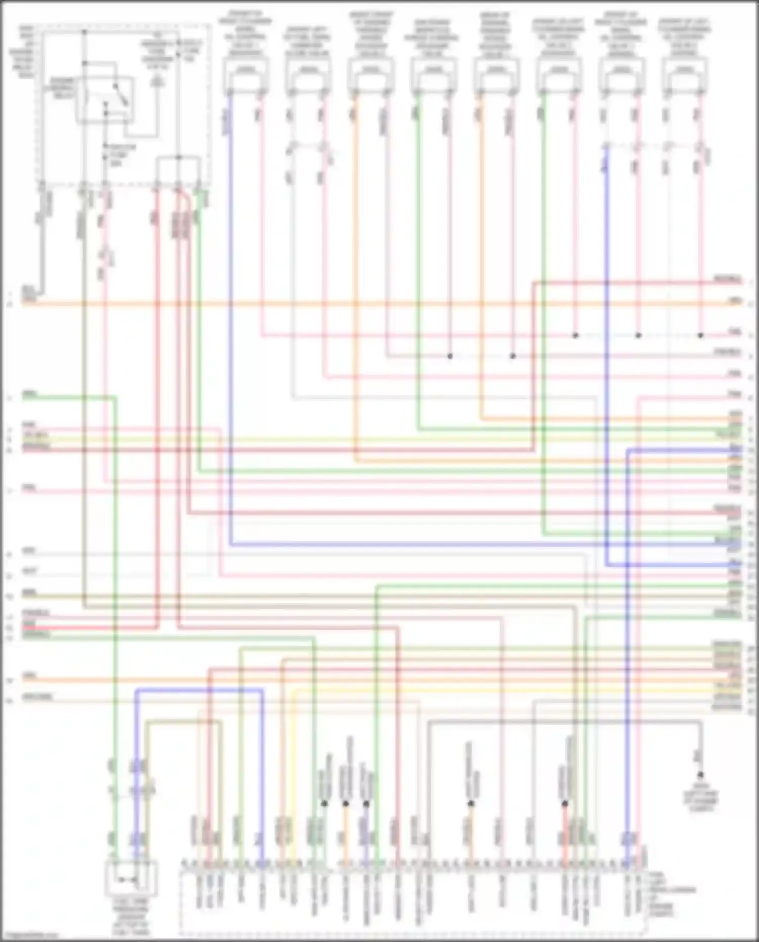 Sorento Prime Kia III (2014-2017): Wiring diagram engine performance 3.3l (2 of 8)