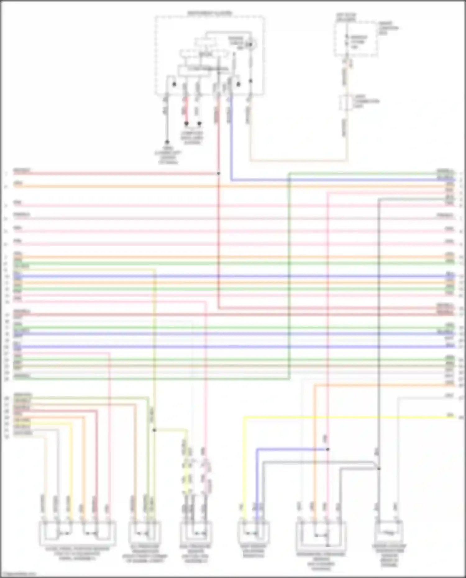 Sorento Prime Kia III (2014-2017): Wiring diagram engine performance 3.3l (3 of 8)