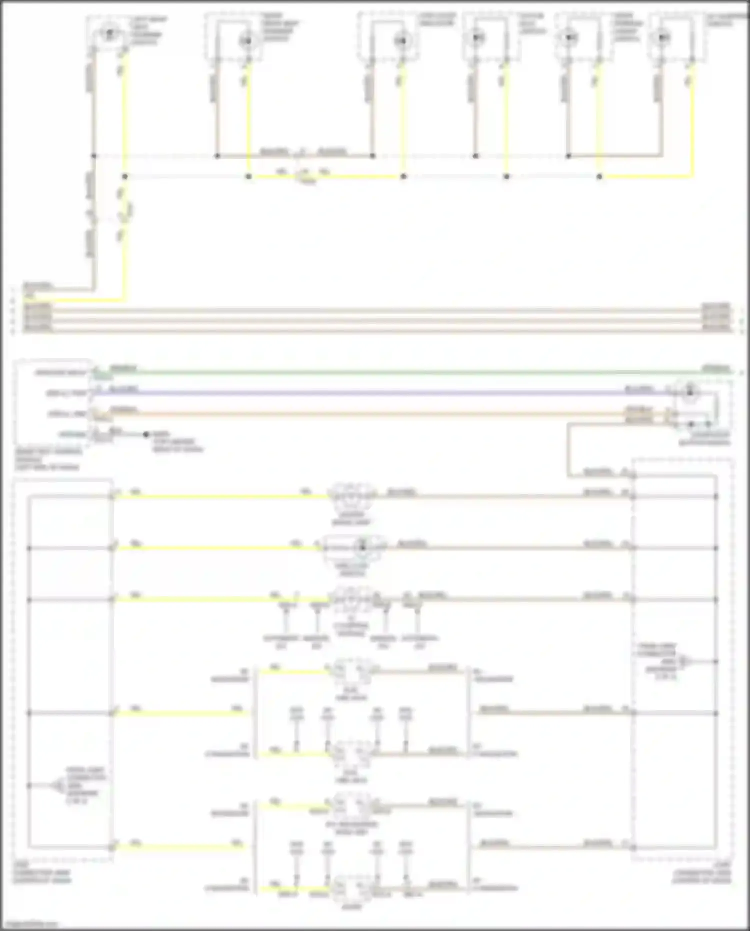 Sorento Prime Kia III (2014-2017): Instrument illumination circuit (3 of 4)