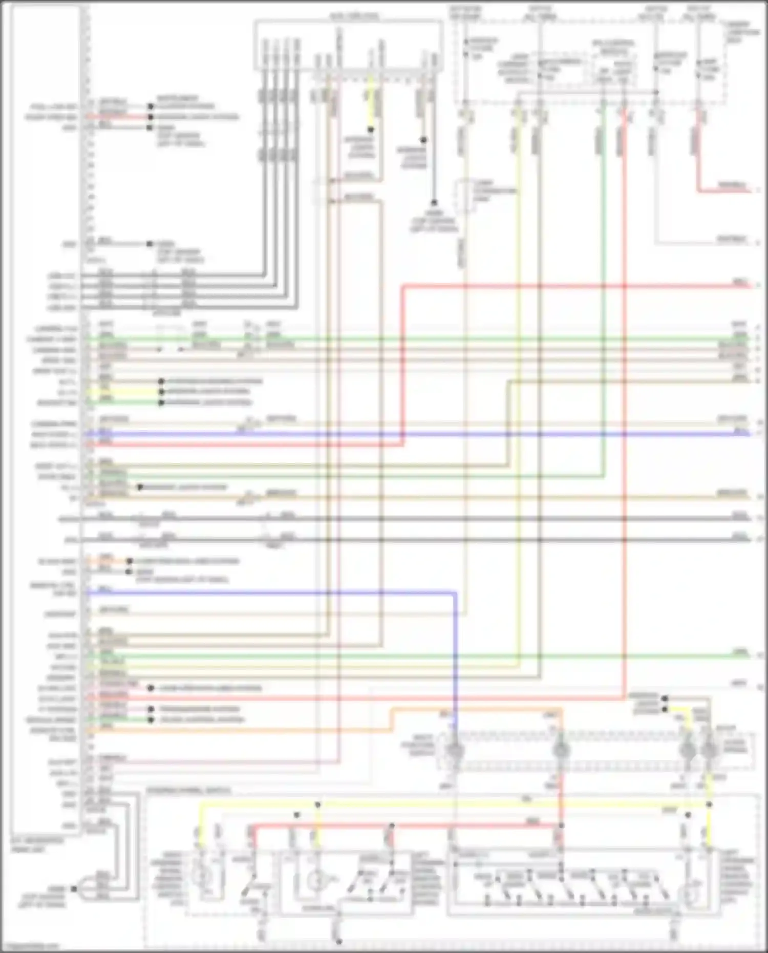 Sorento Prime Kia III (2014-2017): Navigation circuit (1 of 2)