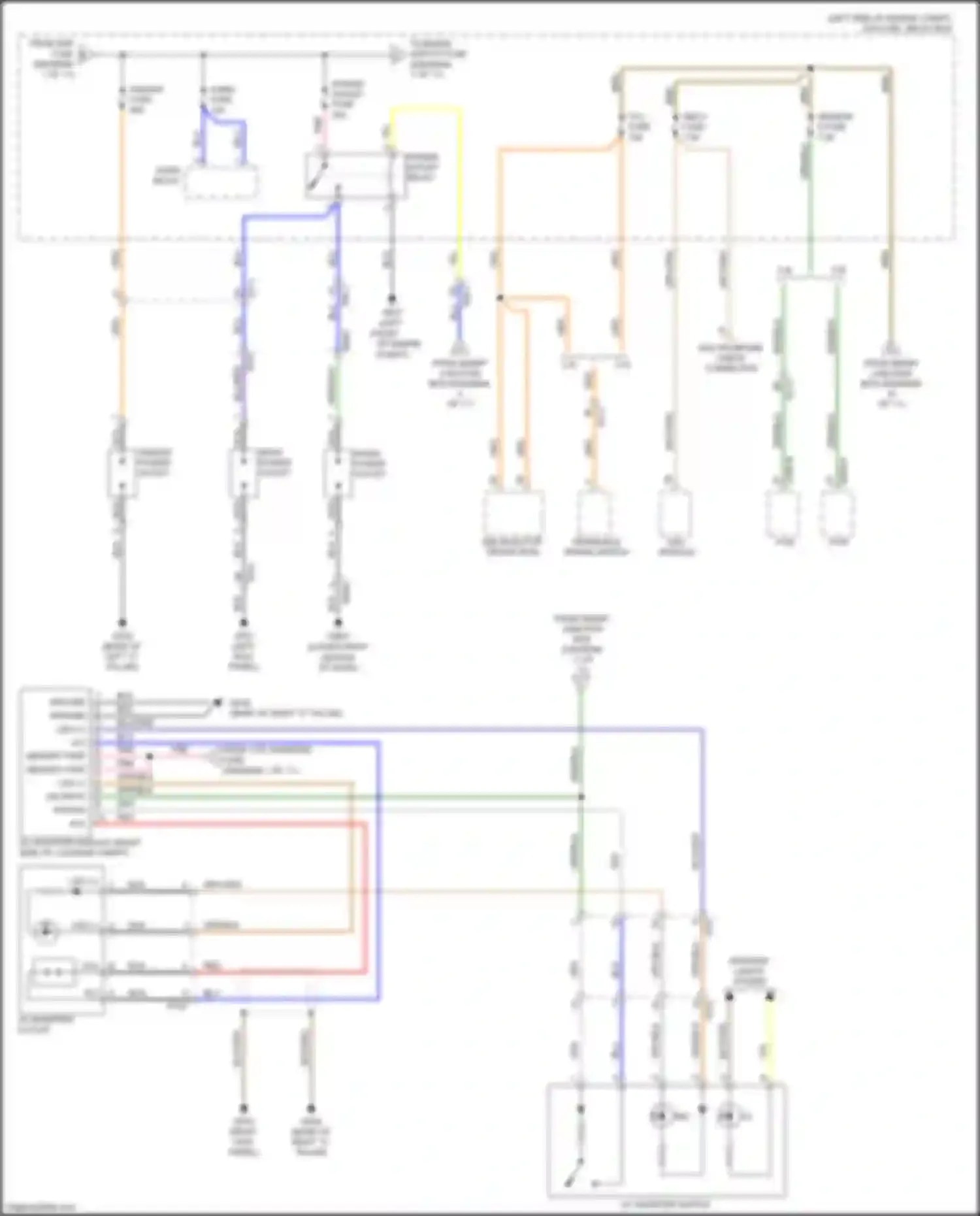 Sorento Prime Kia III (2014-2017): Power distribution circuit (6 of 11)