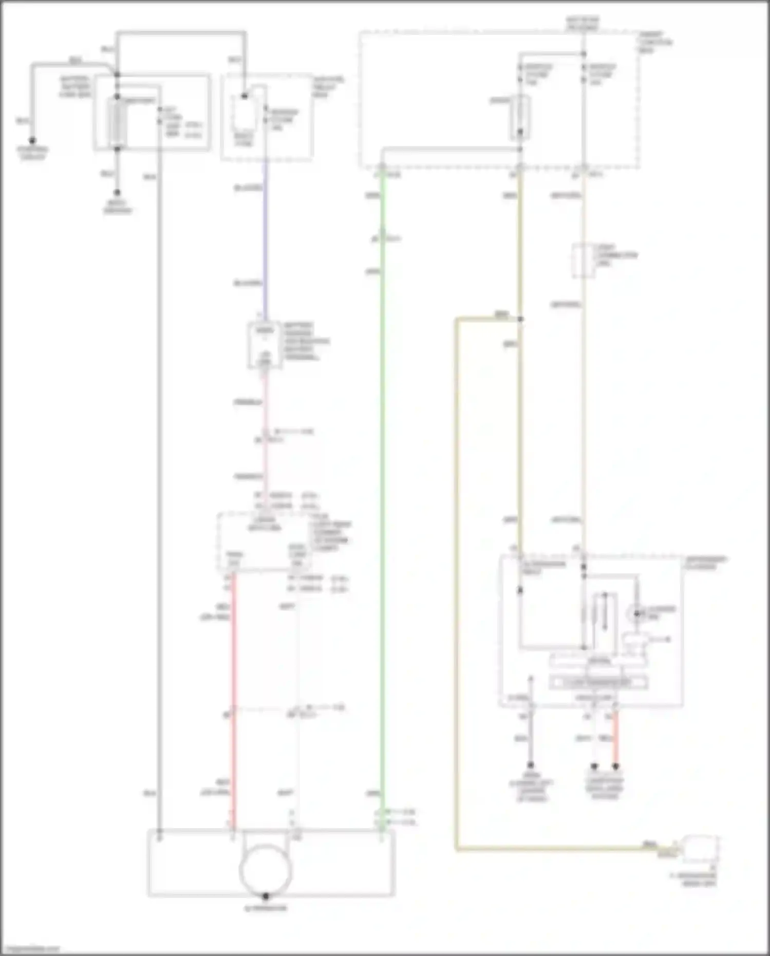 Sorento Prime Kia III (2014-2017): 2.4l, charging circuit