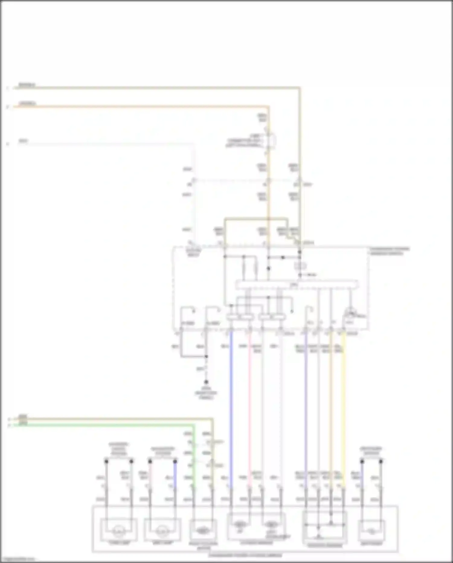 Wiring diagram acc/on input for Kia Sorento Prime III (2014-2017) (3 of 13)