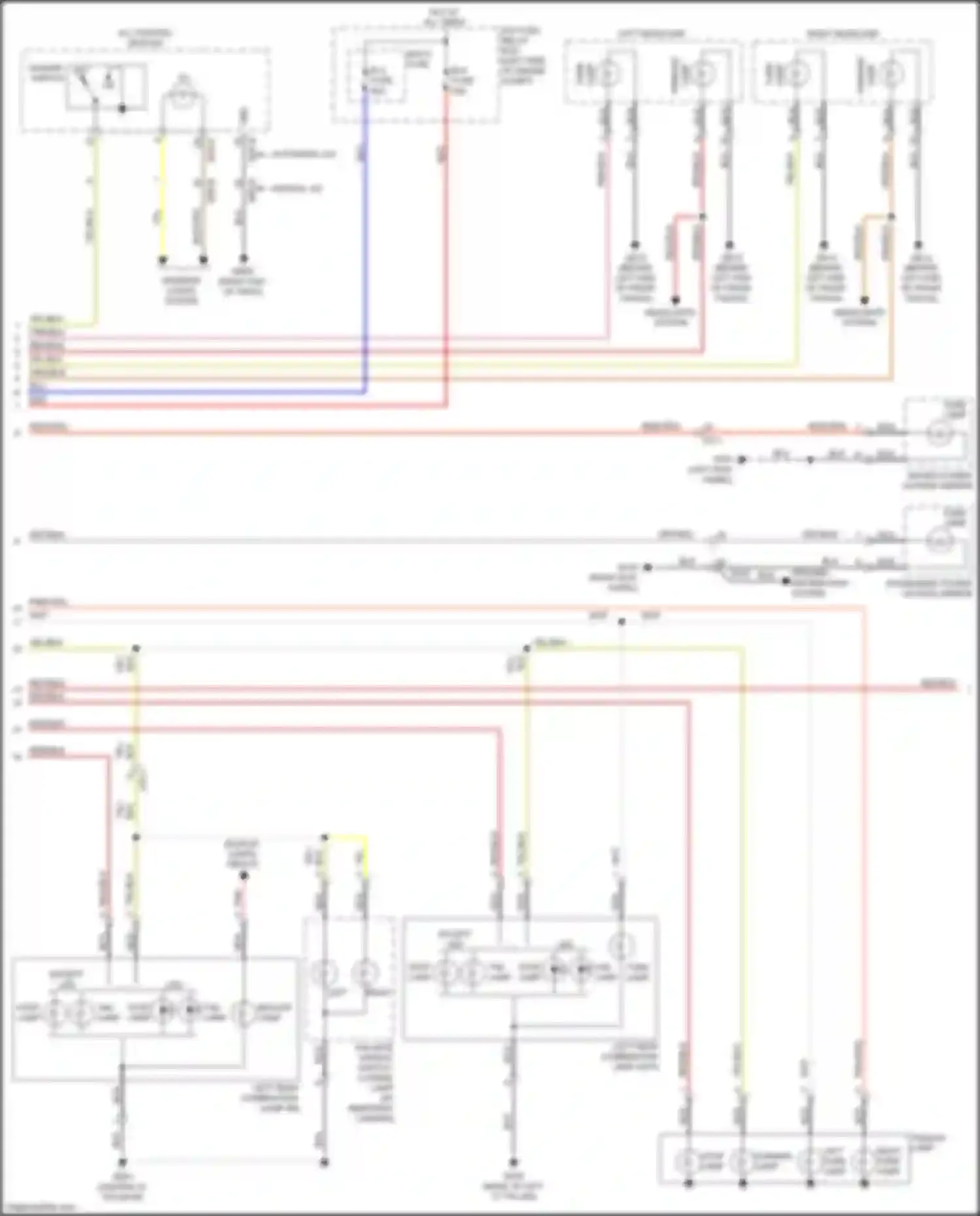 Wiring diagram b+2 fuse for Kia Sorento Prime III (2014-2017) (3 of 5)
