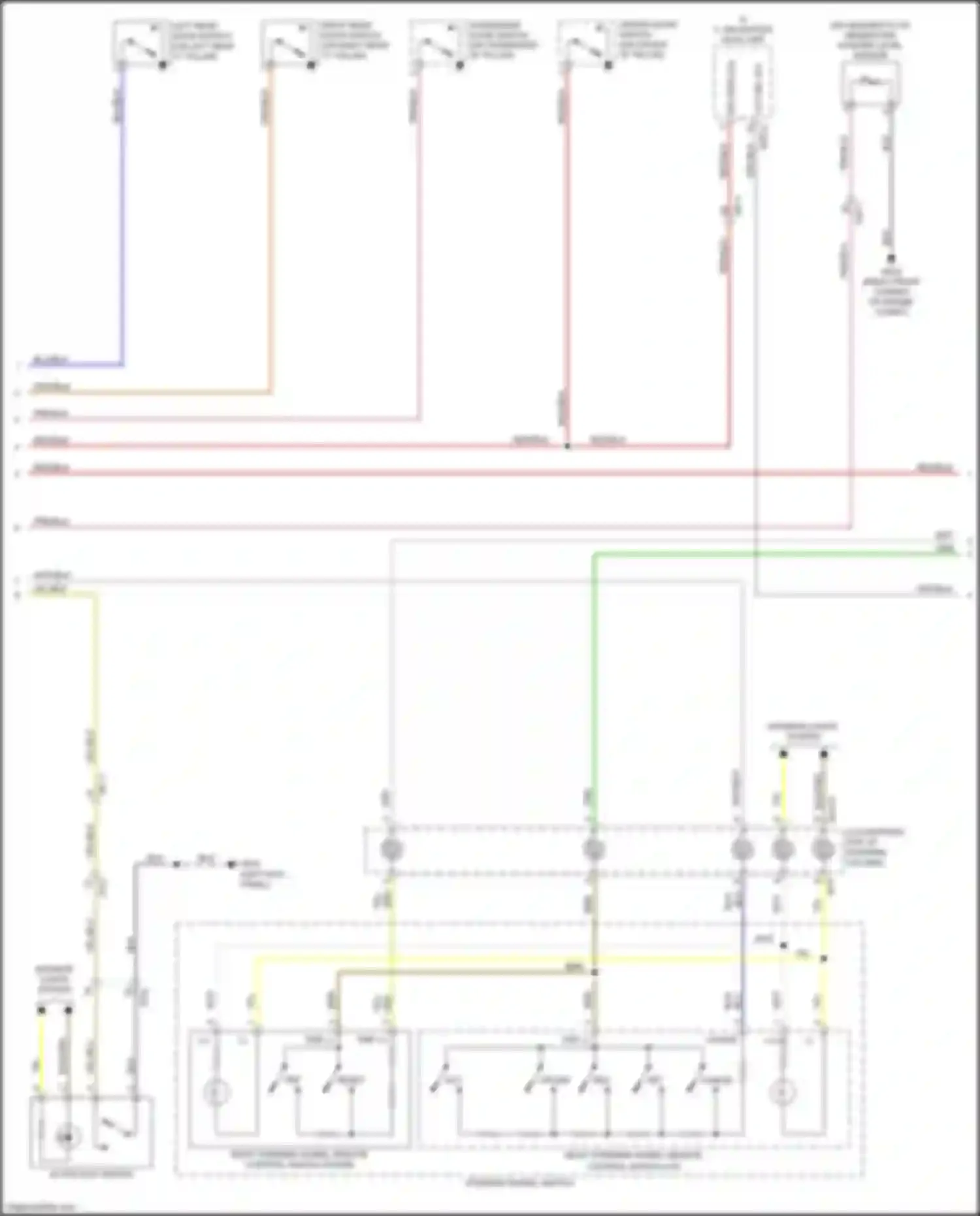 Wiring diagram blk/org for Kia Sorento Prime III (2014-2017) (6 of 50)