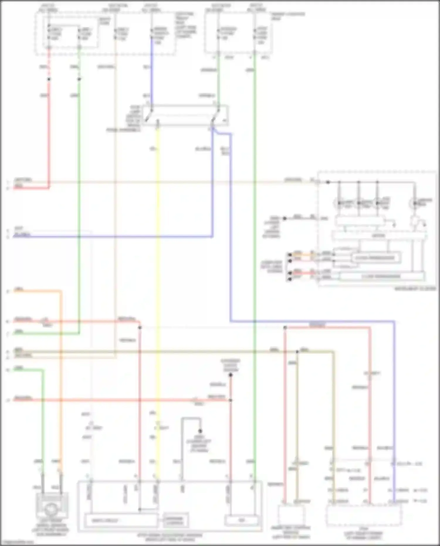 Wiring diagram c-can transceiver for Kia Sorento Prime III (2014-2017) (1 of 17)