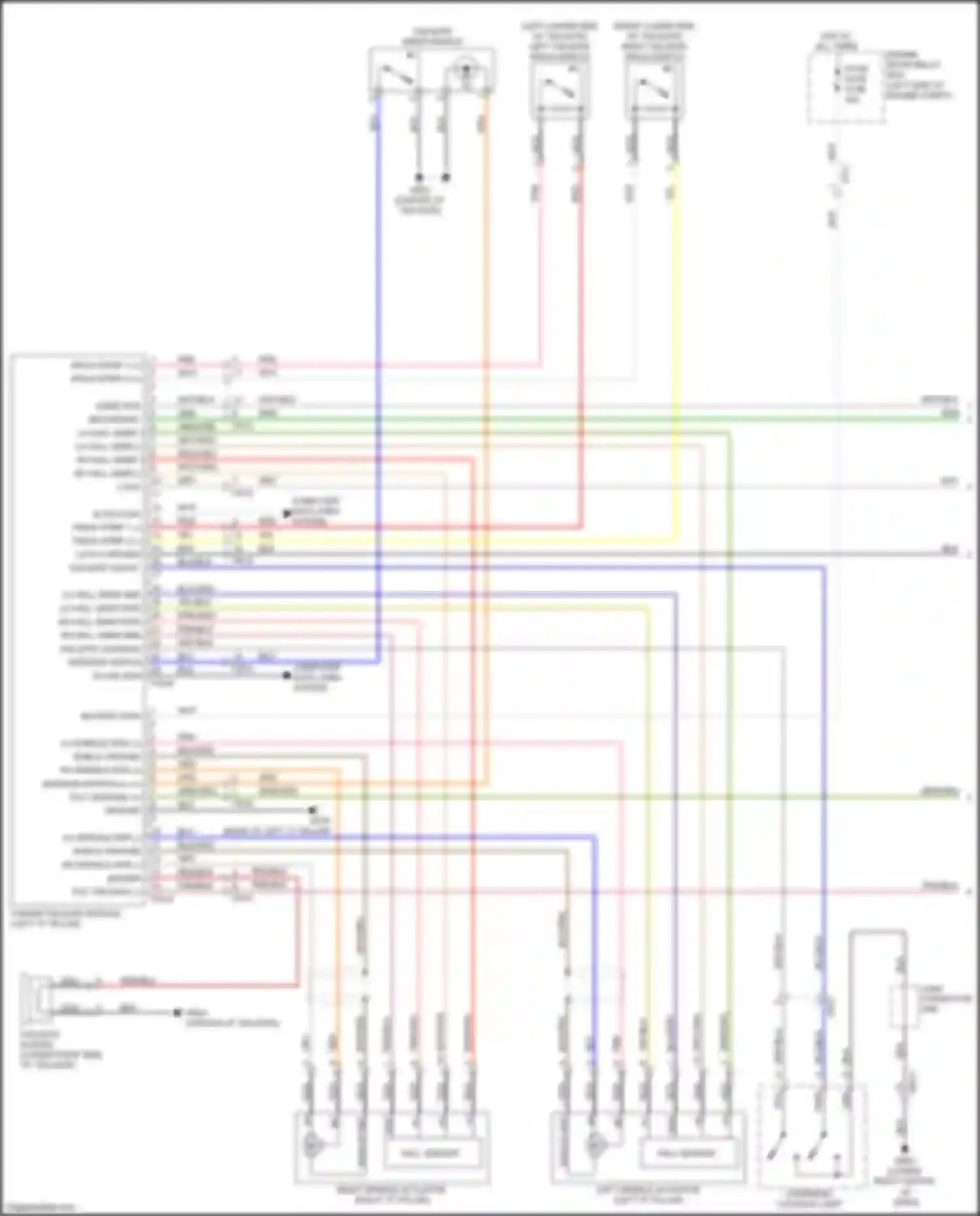 Wiring diagram computer data lines system for Kia Sorento Prime III (2014-2017) (17 of 60)