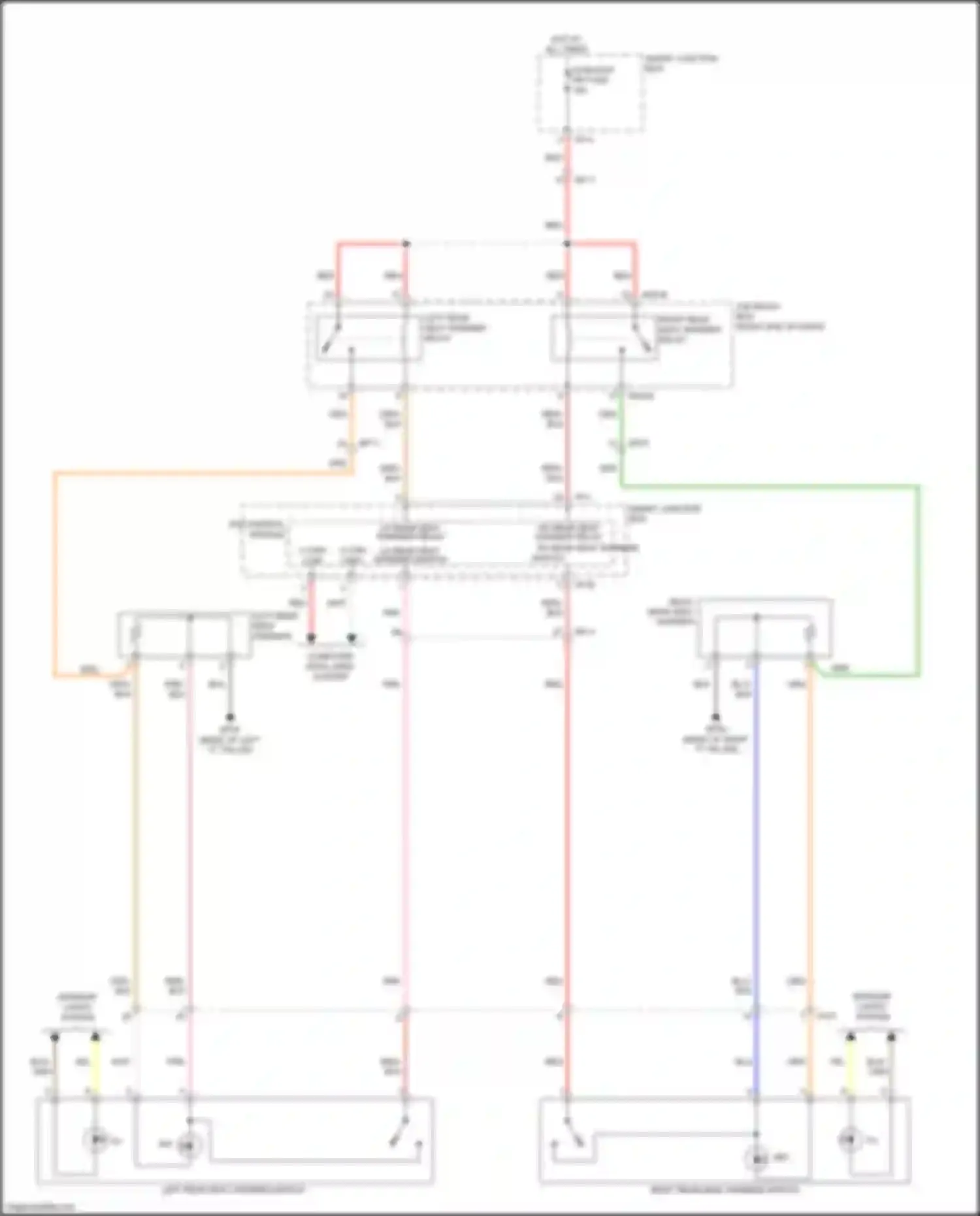 Wiring diagram computer data lines system for Kia Sorento Prime III (2014-2017) (40 of 60)