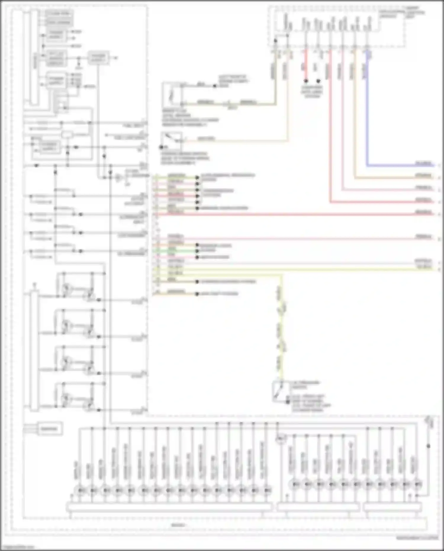 Wiring diagram ddr sdram for Kia Sorento Prime III (2014-2017) (1 of 1)