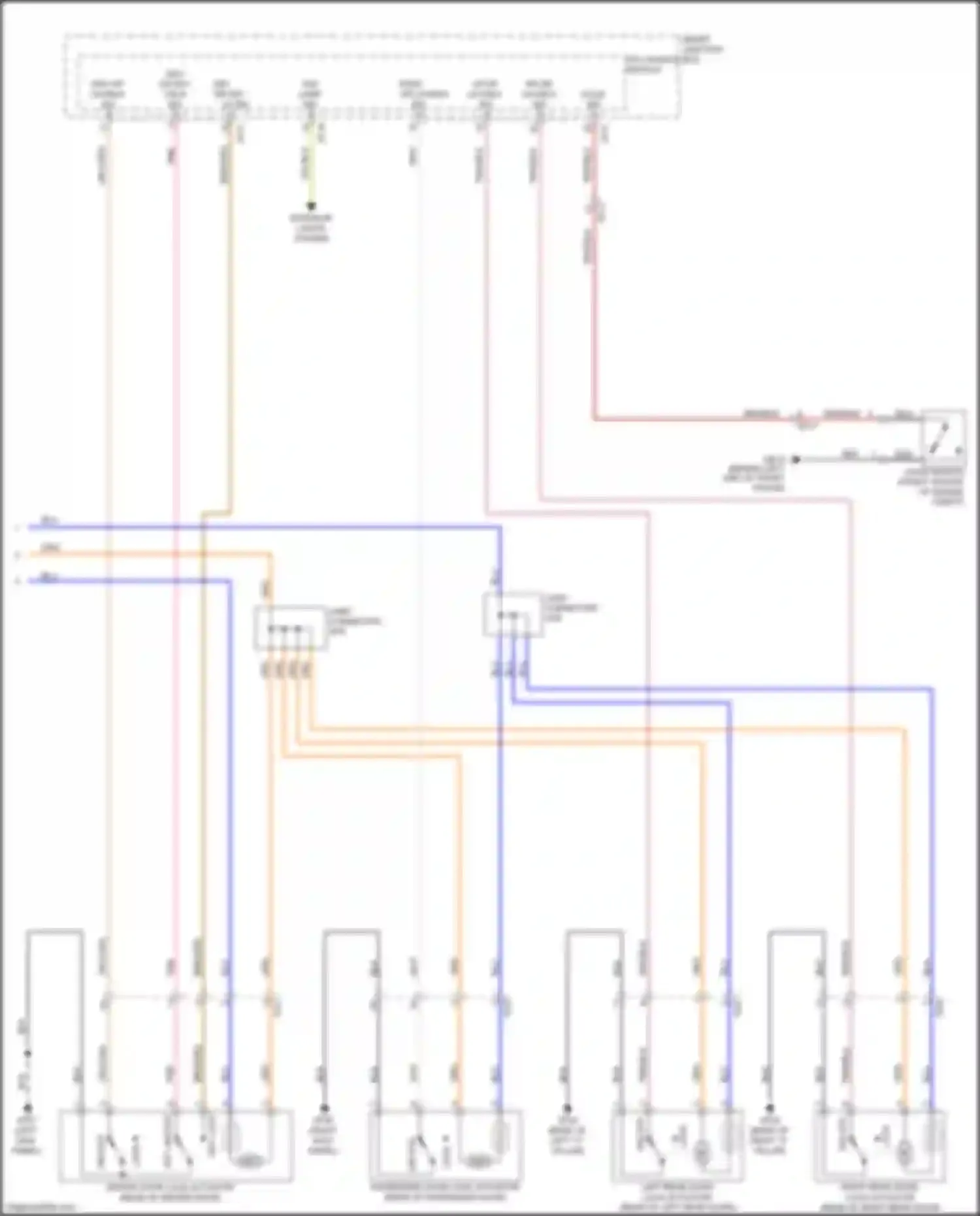 Wiring diagram drv dr key lk sig for Kia Sorento Prime III (2014-2017) (1 of 2)