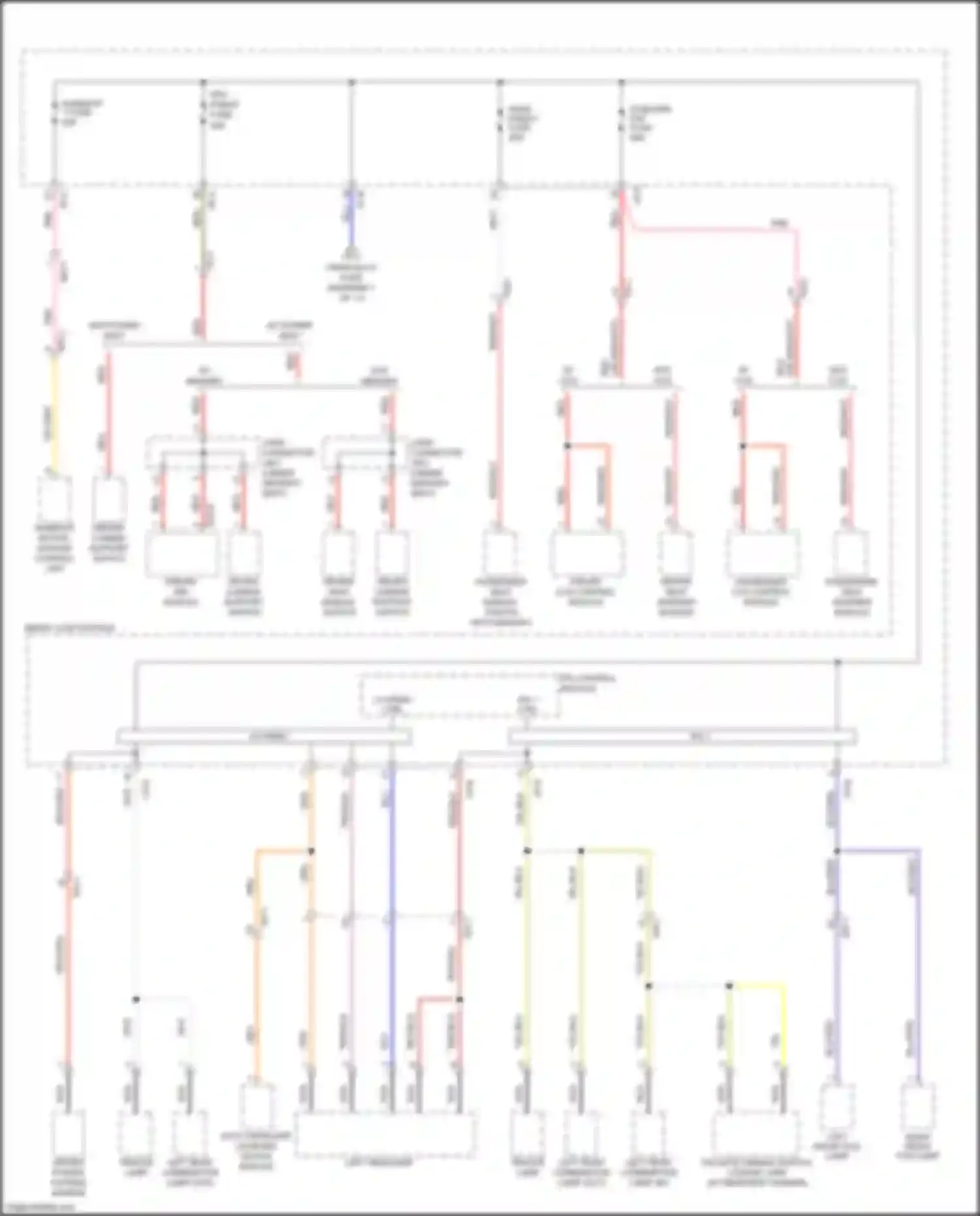 Wiring diagram drv p/seat fuse for Kia Sorento Prime III (2014-2017) (4 of 4)