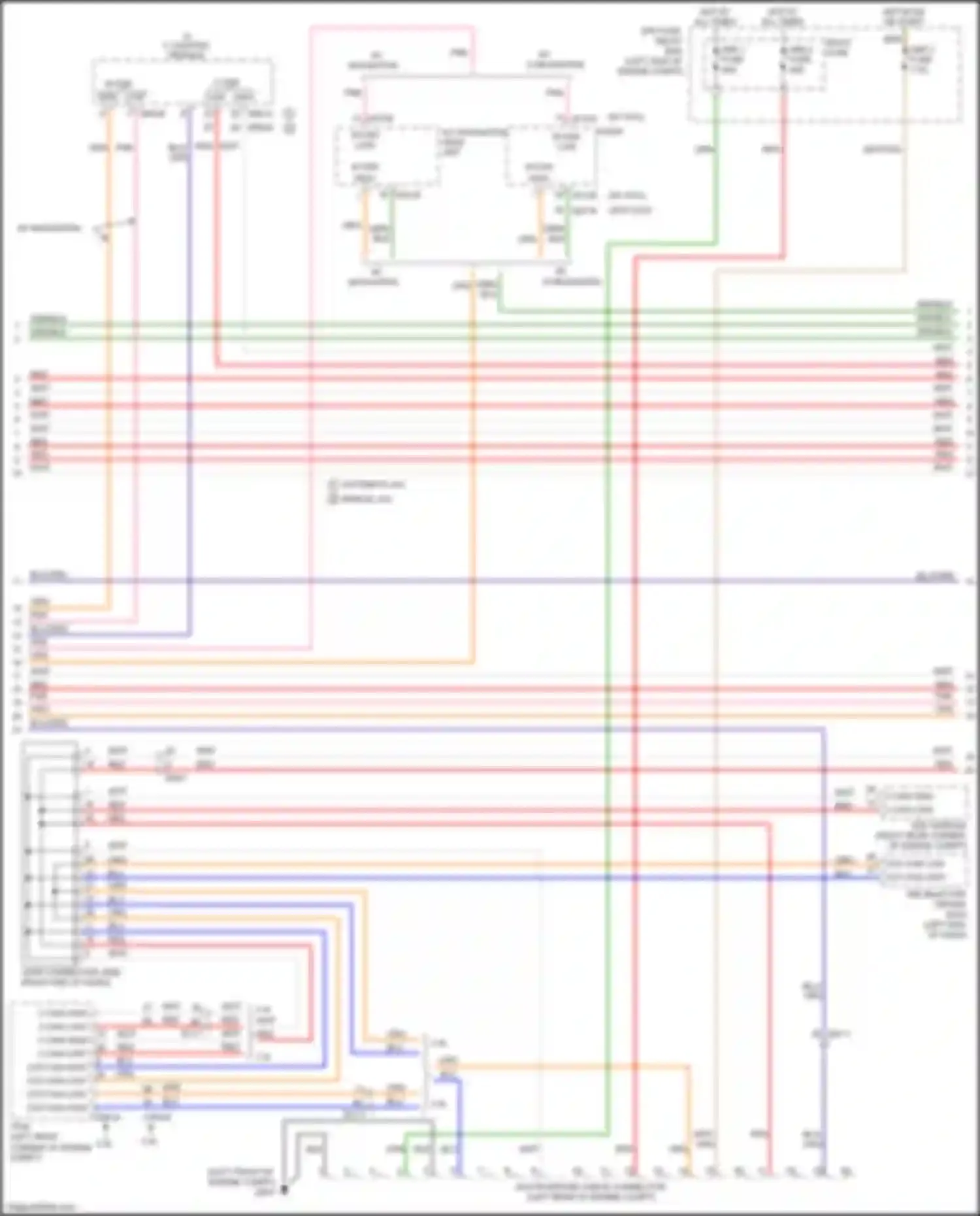 Wiring diagram e/r fuse, relay box for Kia Sorento Prime III (2014-2017) (22 of 44)