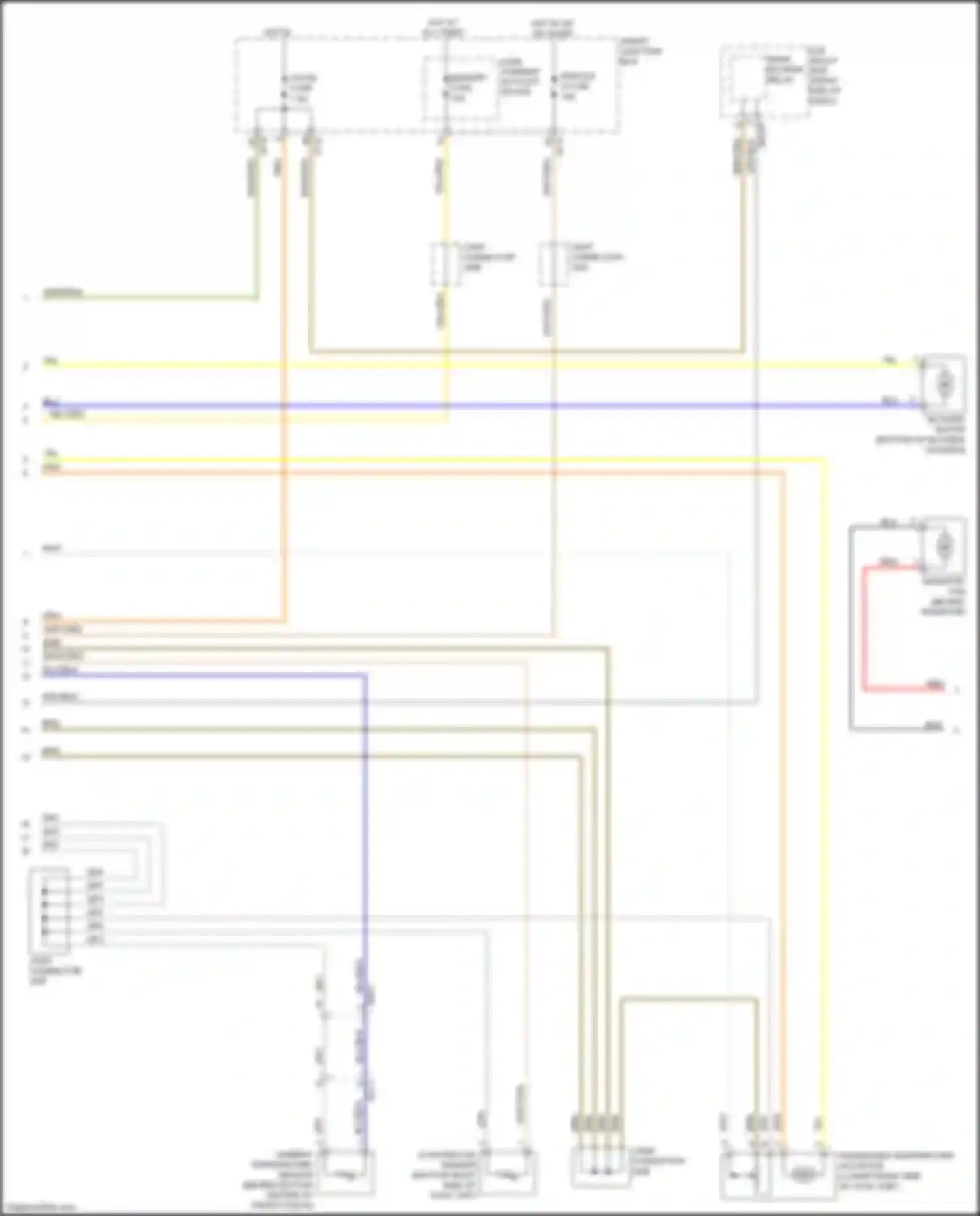 Wiring diagram hot in on or start for Kia Sorento Prime III (2014-2017) (15 of 52)