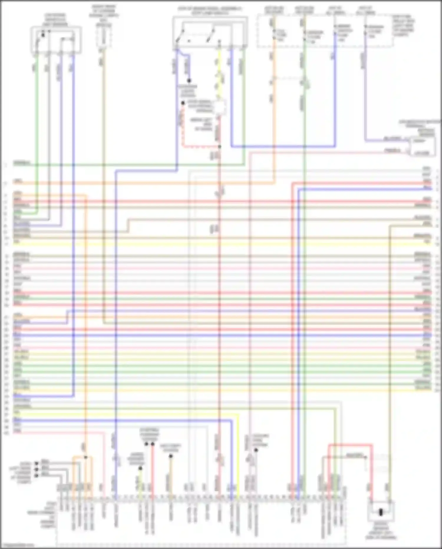Wiring diagram hot in on or start for Kia Sorento Prime III (2014-2017) (46 of 52)