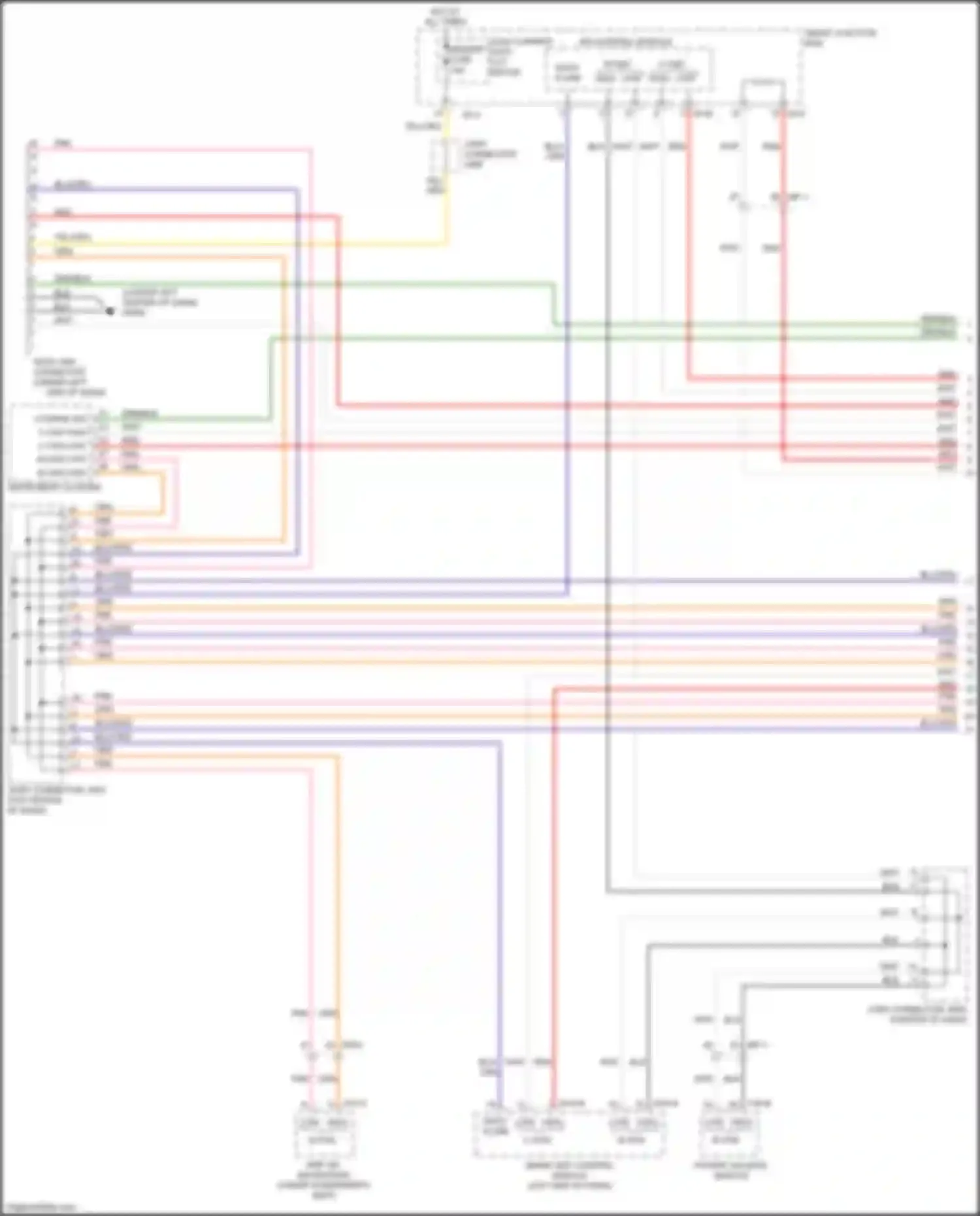 Wiring diagram ips control module for Kia Sorento Prime III (2014-2017) (35 of 52)