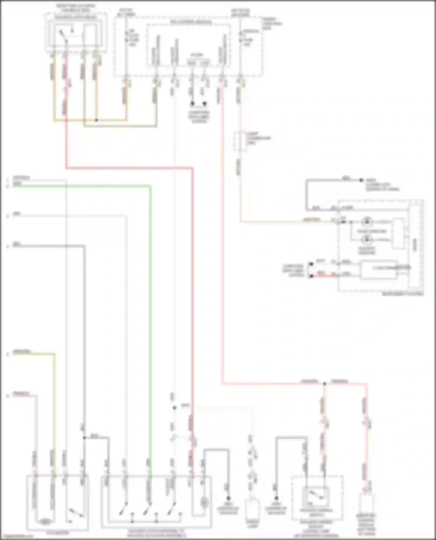 Wiring diagram joint connector umc for Kia Sorento Prime III (2014-2017) (9 of 33)