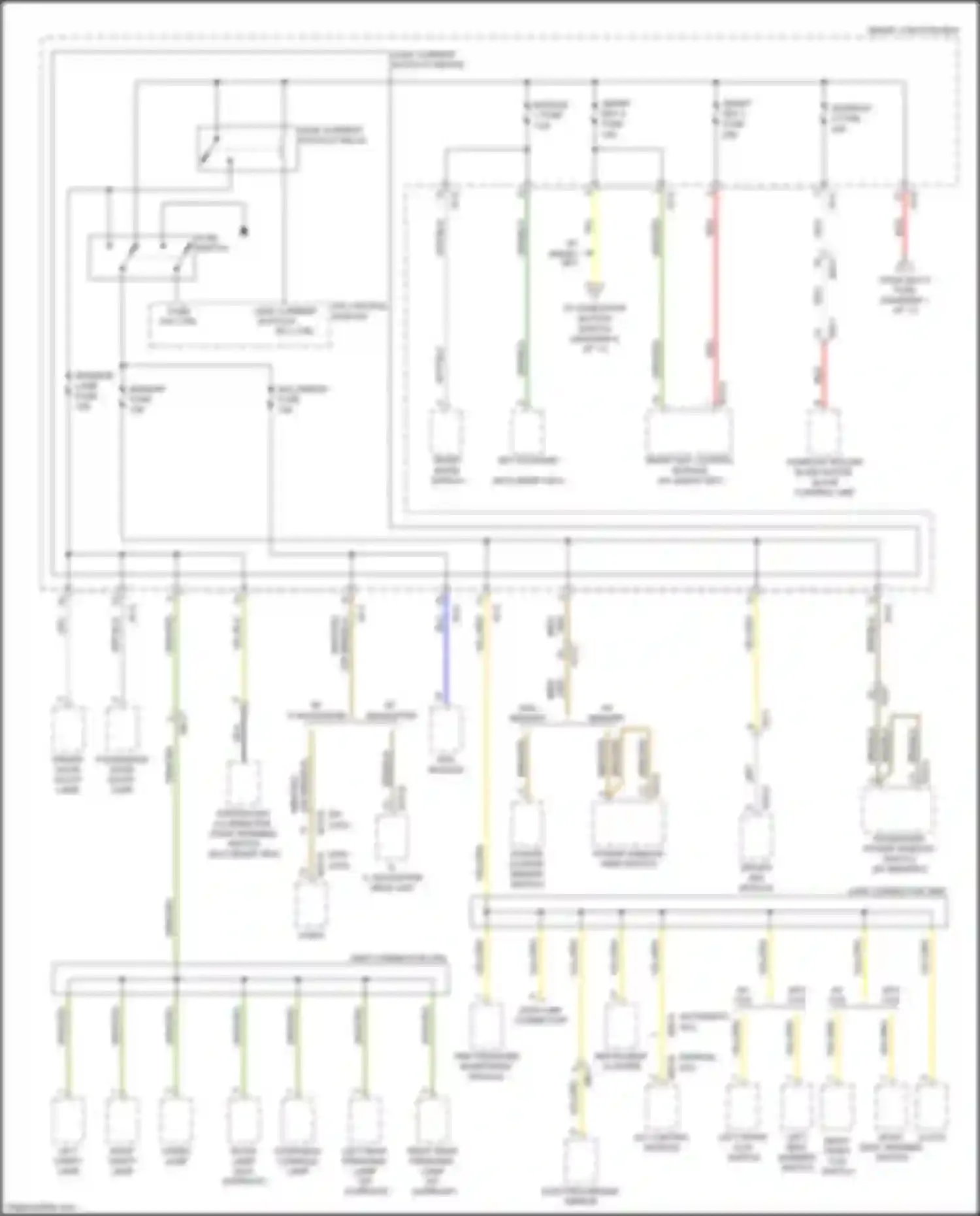 Wiring diagram module 1 fuse for Kia Sorento Prime III (2014-2017) (1 of 2)