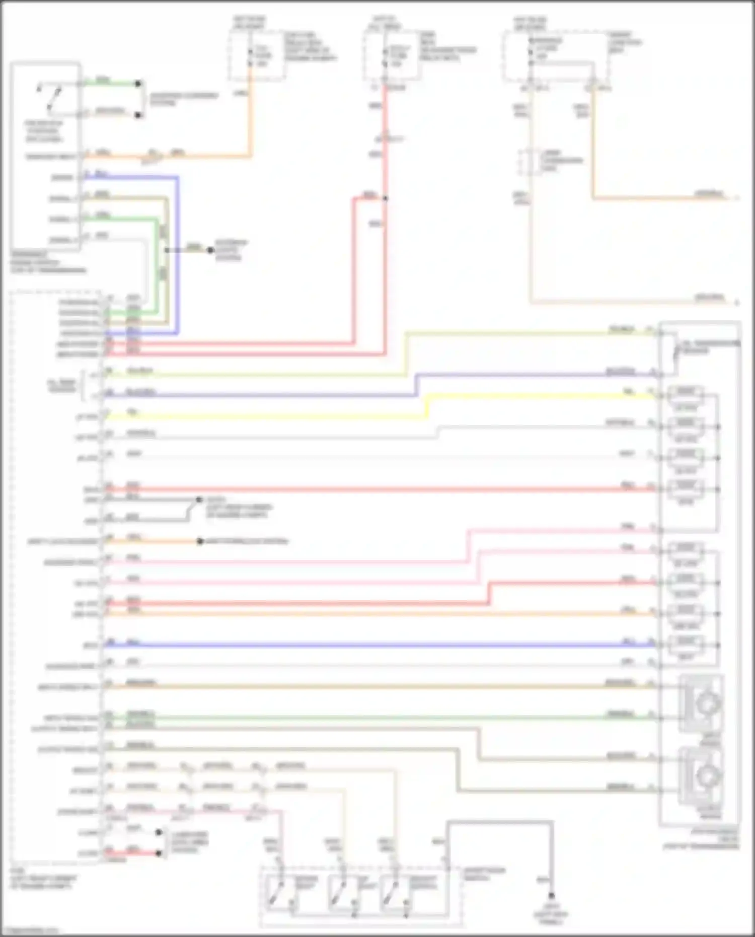 Wiring diagram module 3 fuse for Kia Sorento Prime III (2014-2017) (32 of 43)