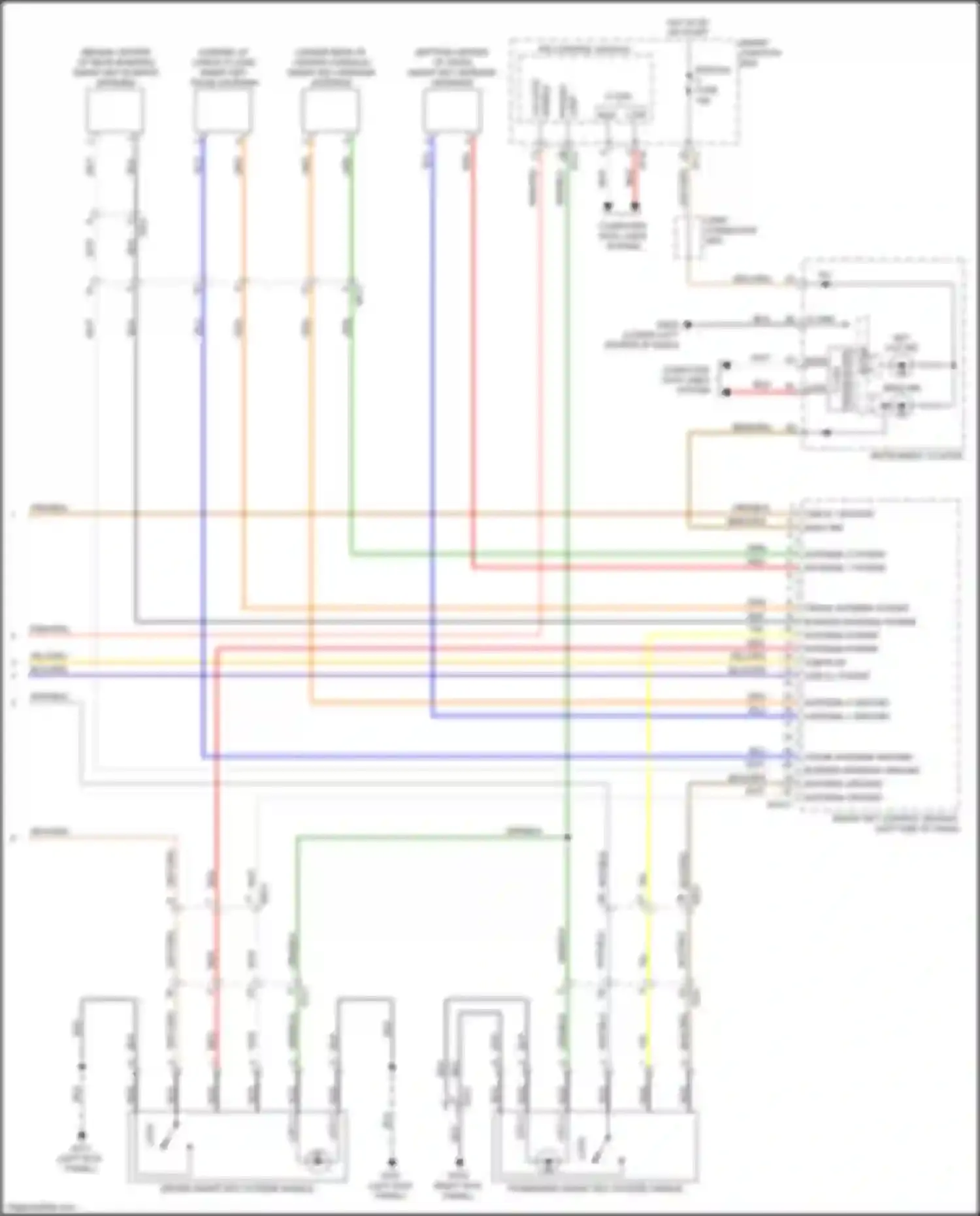 Wiring diagram module 3 fuse for Kia Sorento Prime III (2014-2017) (5 of 43)