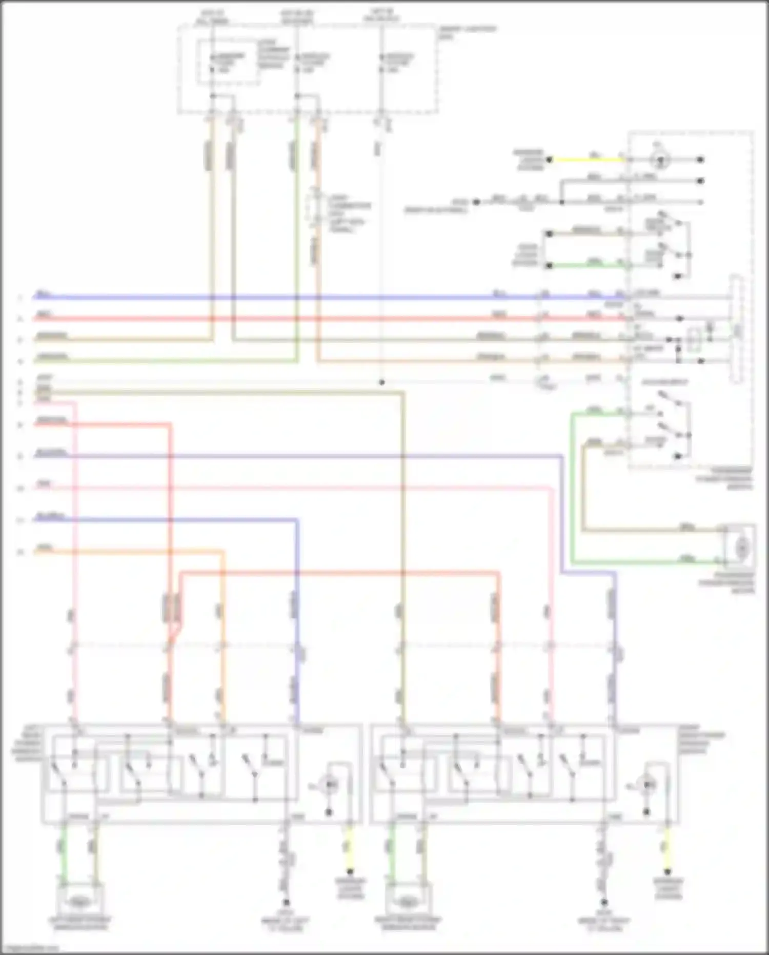 Wiring diagram module 4 fuse for Kia Sorento Prime III (2014-2017) (13 of 13)