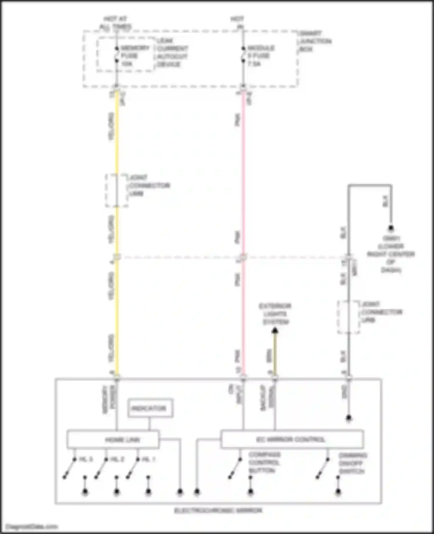 Wiring diagram module 5 fuse for Kia Sorento Prime III (2014-2017) (3 of 9)