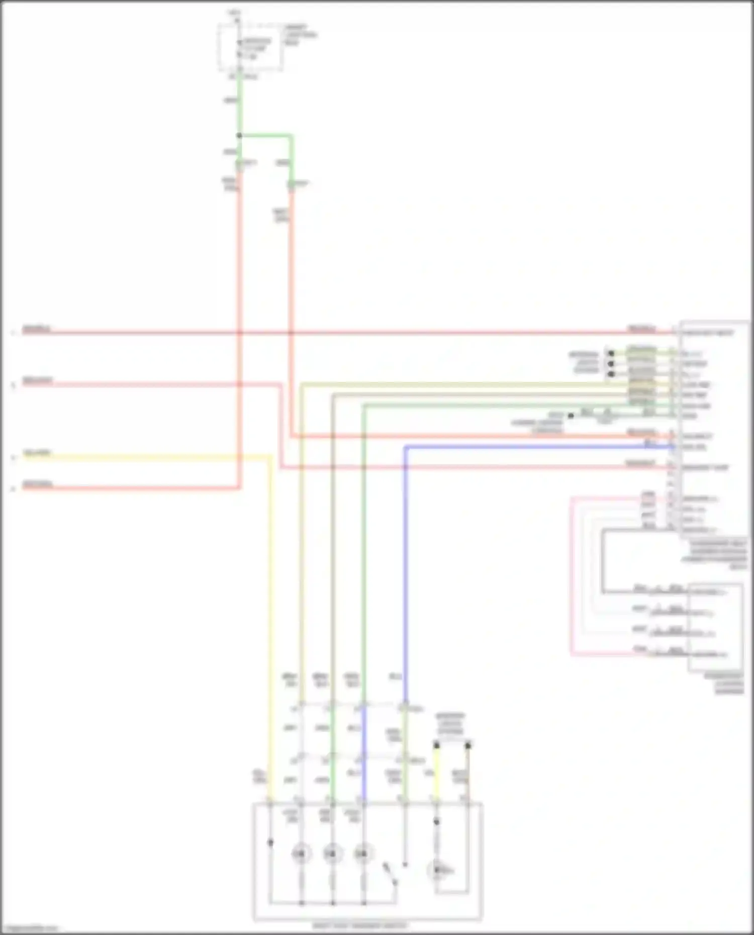 Wiring diagram ntc- for Kia Sorento Prime III (2014-2017) (2 of 3)