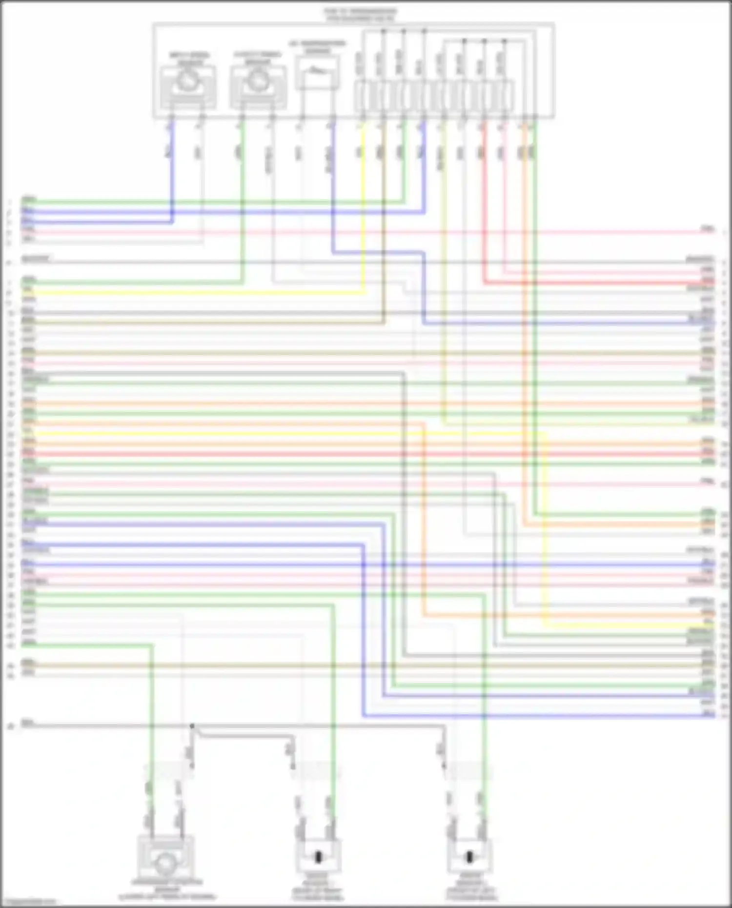 Wiring diagram od vfs for Kia Sorento Prime III (2014-2017) (6 of 6)