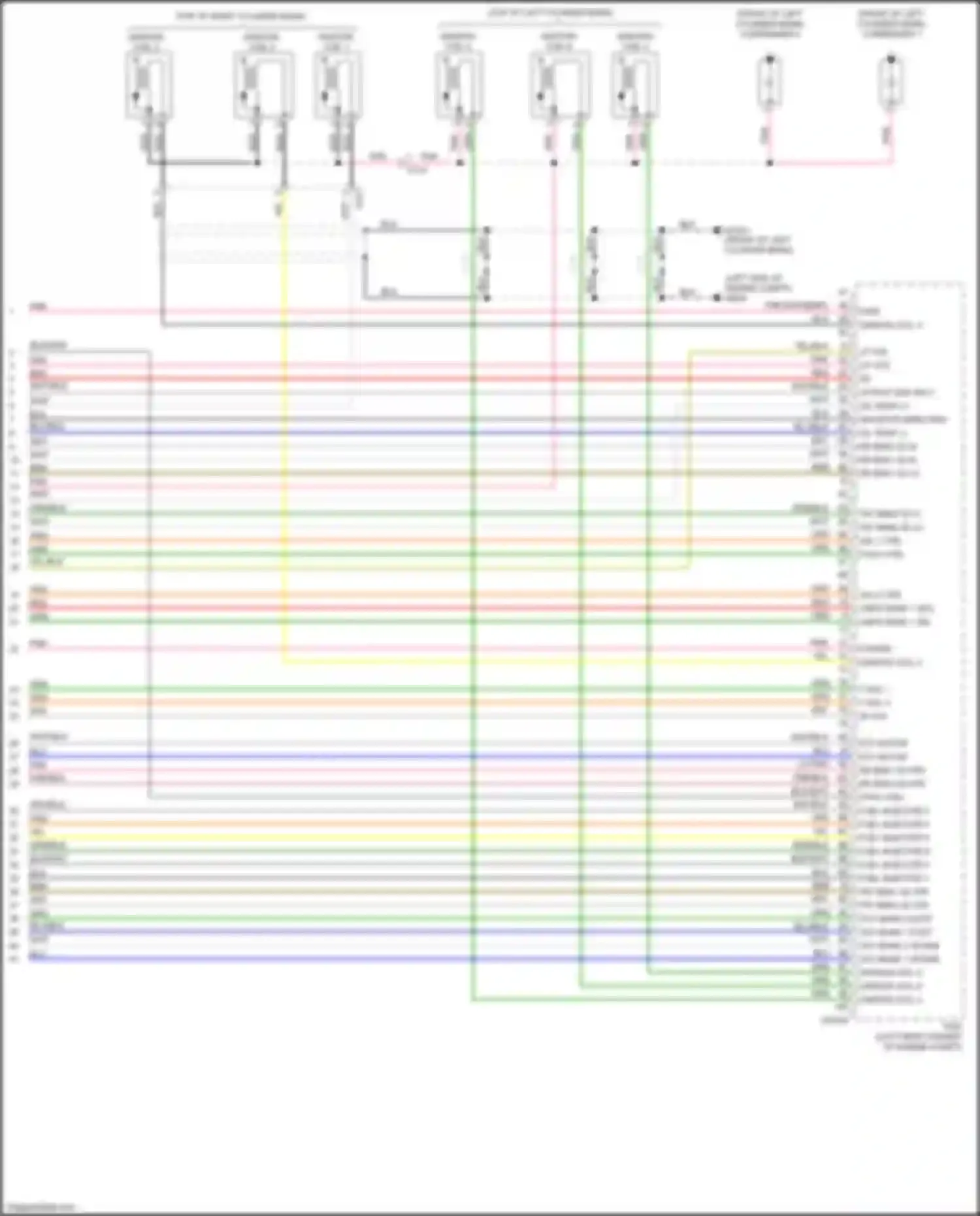 Wiring diagram pcsv ctrl for Kia Sorento Prime III (2014-2017) (2 of 2)