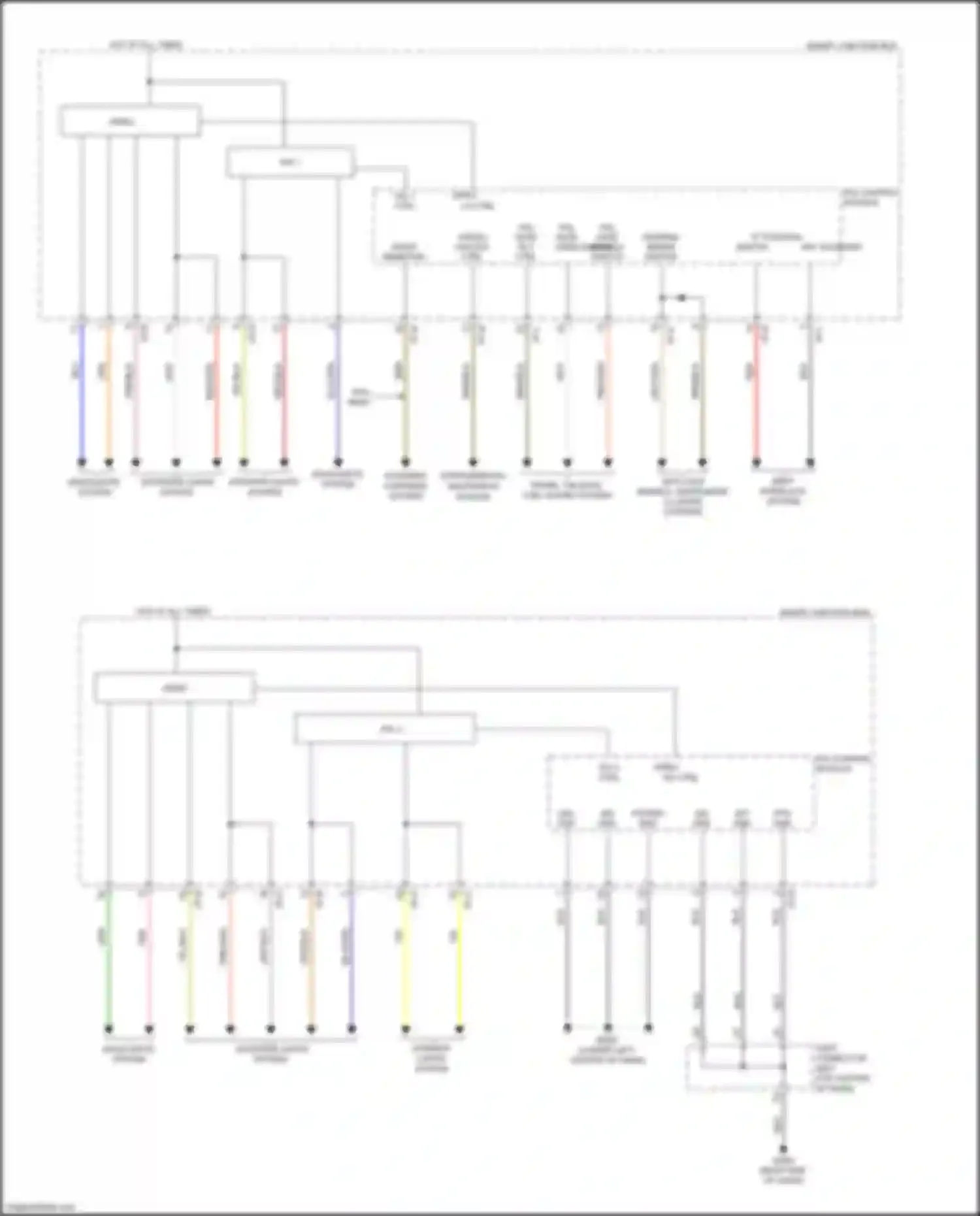 Wiring diagram shift interlock system for Kia Sorento Prime III (2014-2017) (3 of 6)
