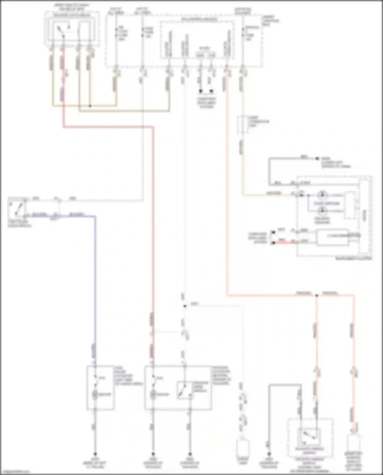 Wiring diagram smart key control module for Kia Sorento Prime III (2014-2017) (10 of 18)