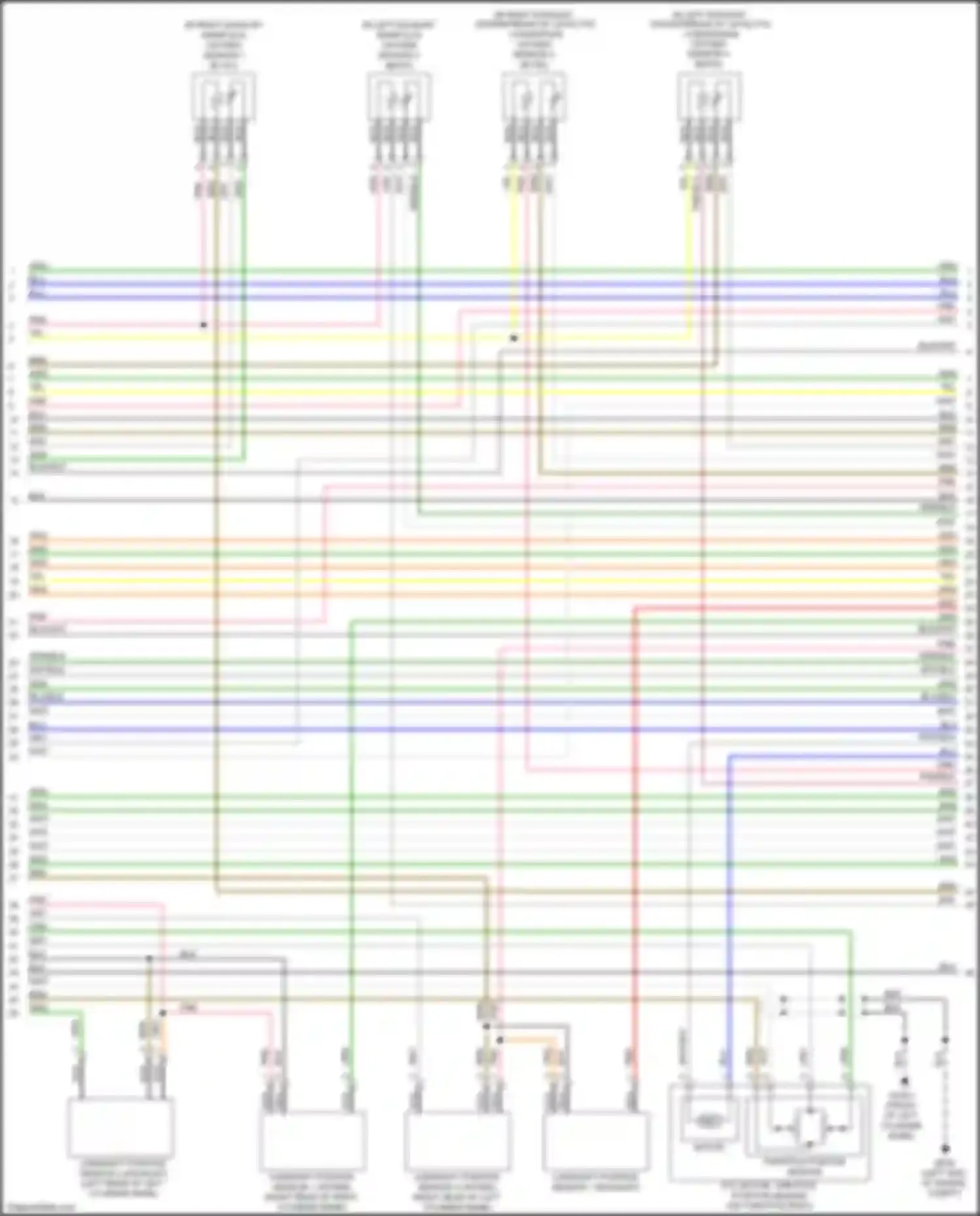 Wiring diagram throttle position sensor for Kia Sorento Prime III (2014-2017) (3 of 3)