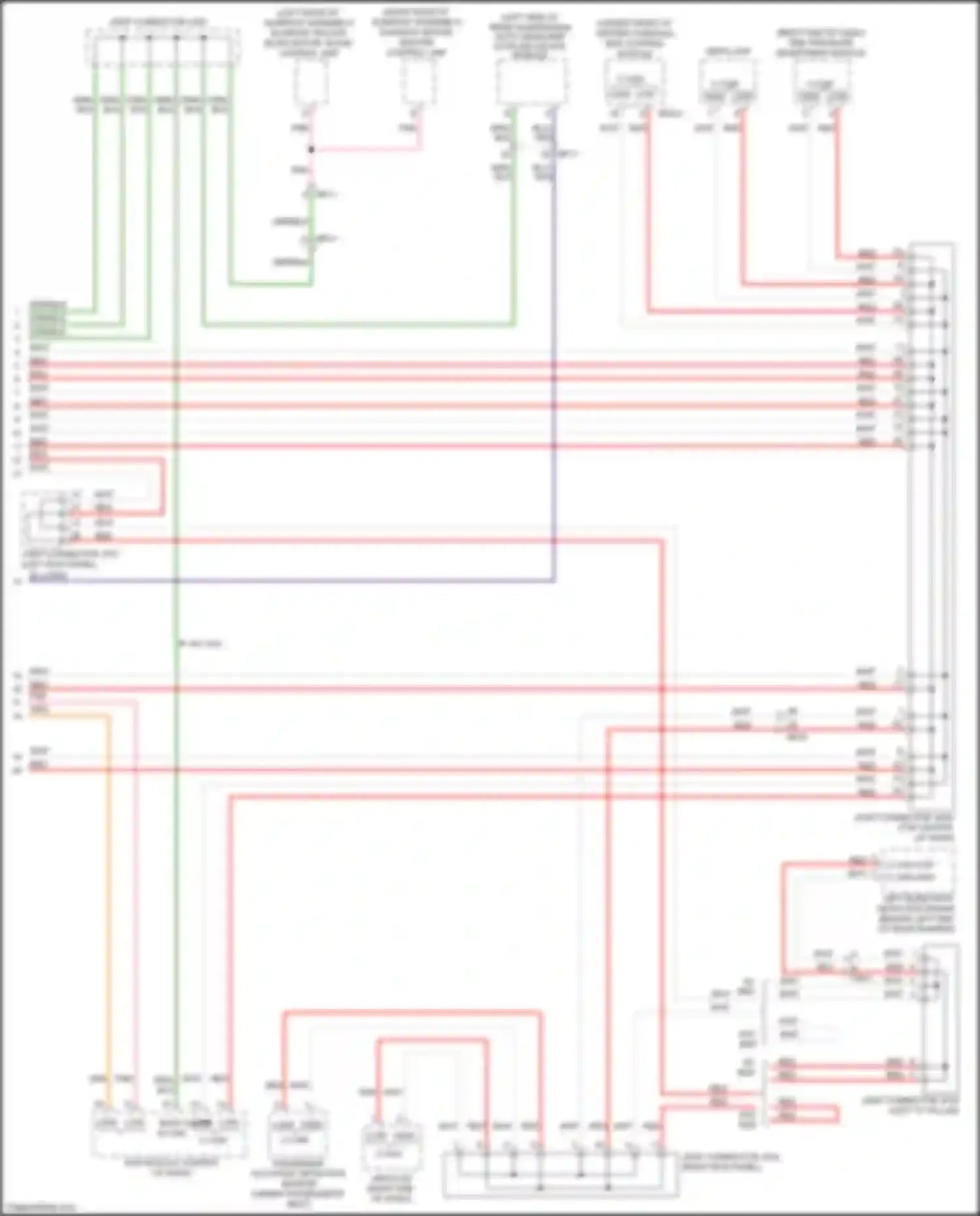 Wiring diagram w/ bsd for Kia Sorento Prime III (2014-2017) (1 of 1)