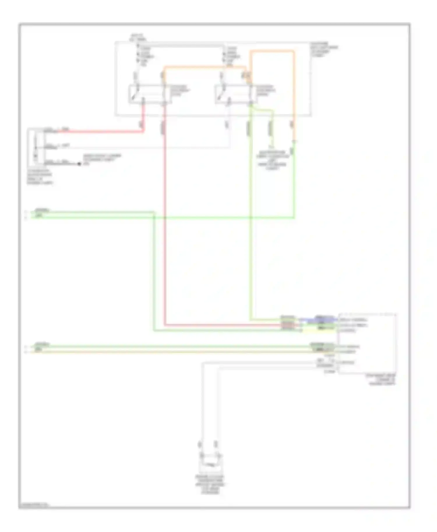 Sorento Kia I facelift (2006-2011): Manual a/c circuit (2 of 2)