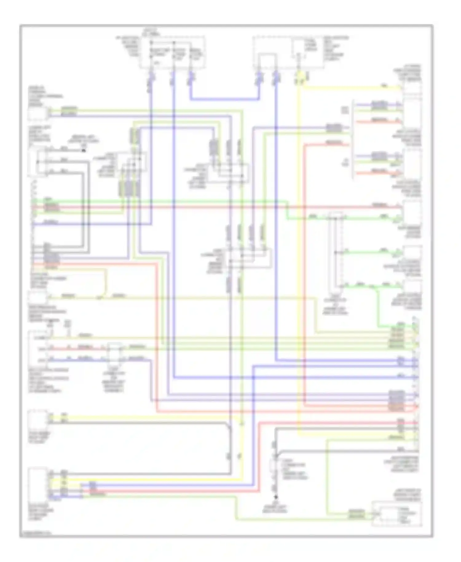 Sorento Kia I facelift (2006-2011): Computer data lines circuit