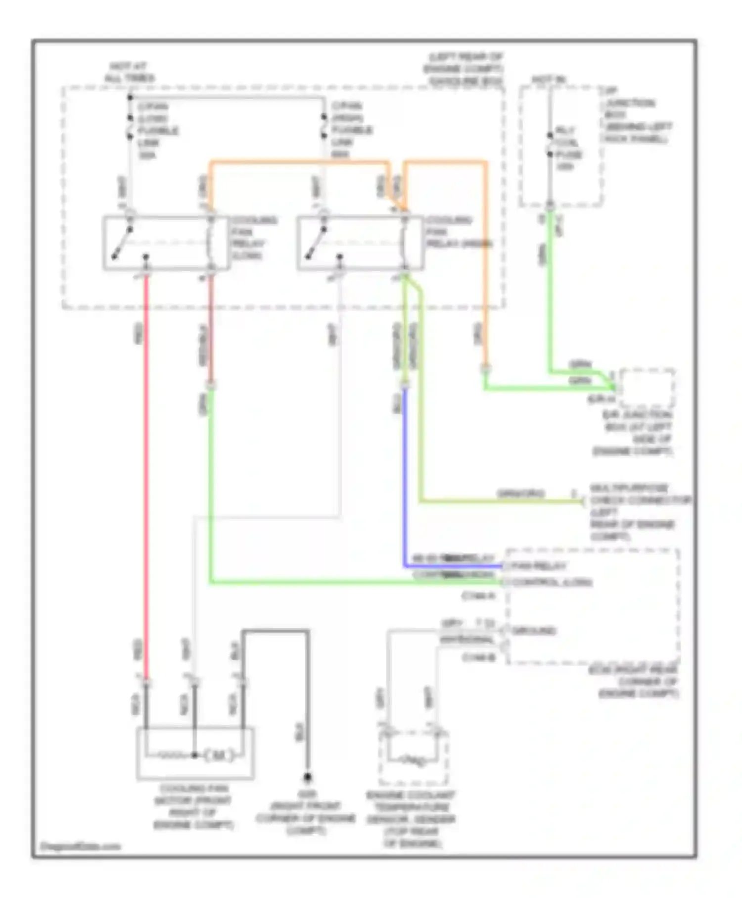 Wiring diagram 7 33 signal ground for Kia Sorento I facelift (2006-2011) (2 of 3)