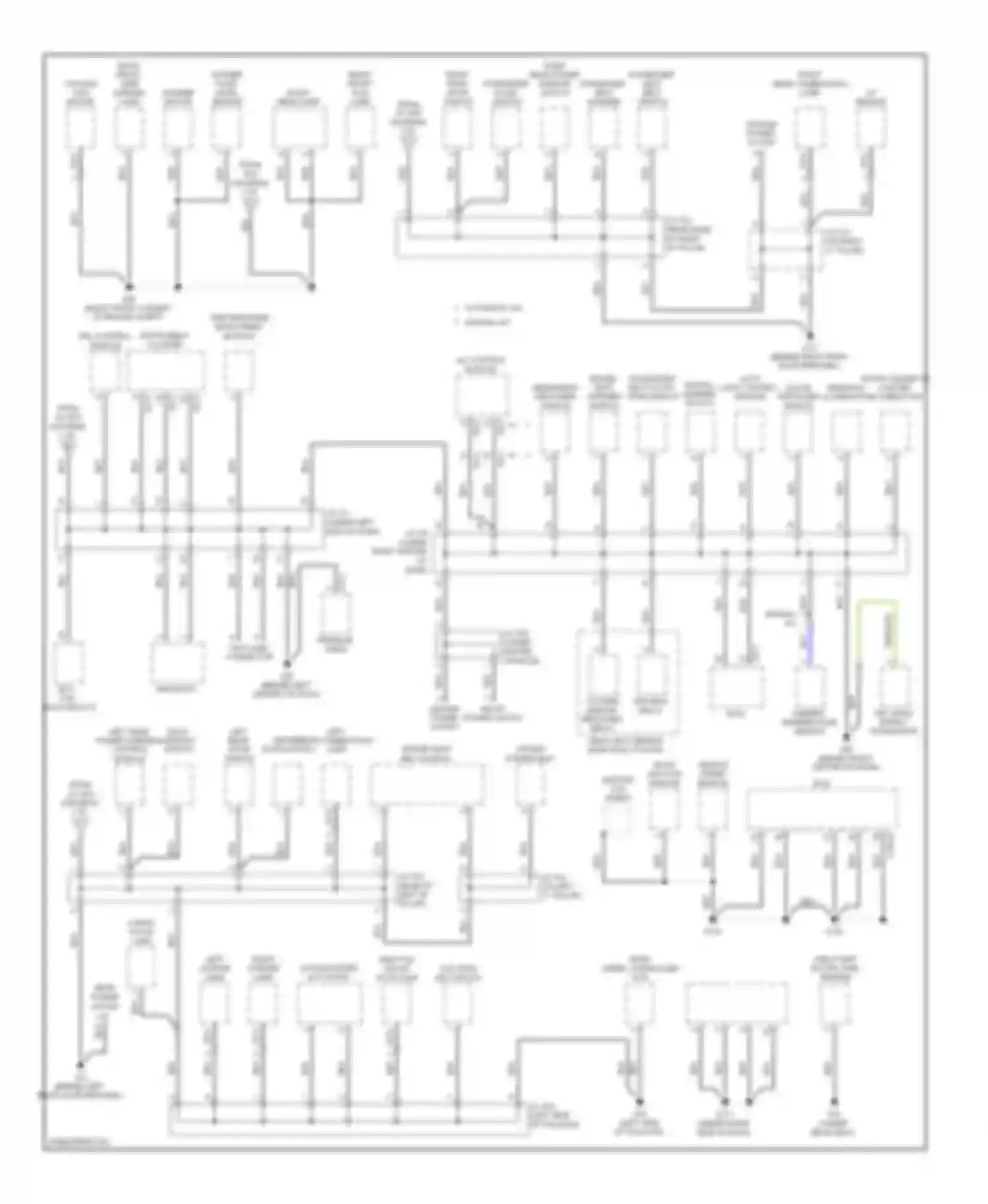 Wiring diagram data link connector for Kia Sorento I facelift (2006-2011) (1 of 2)